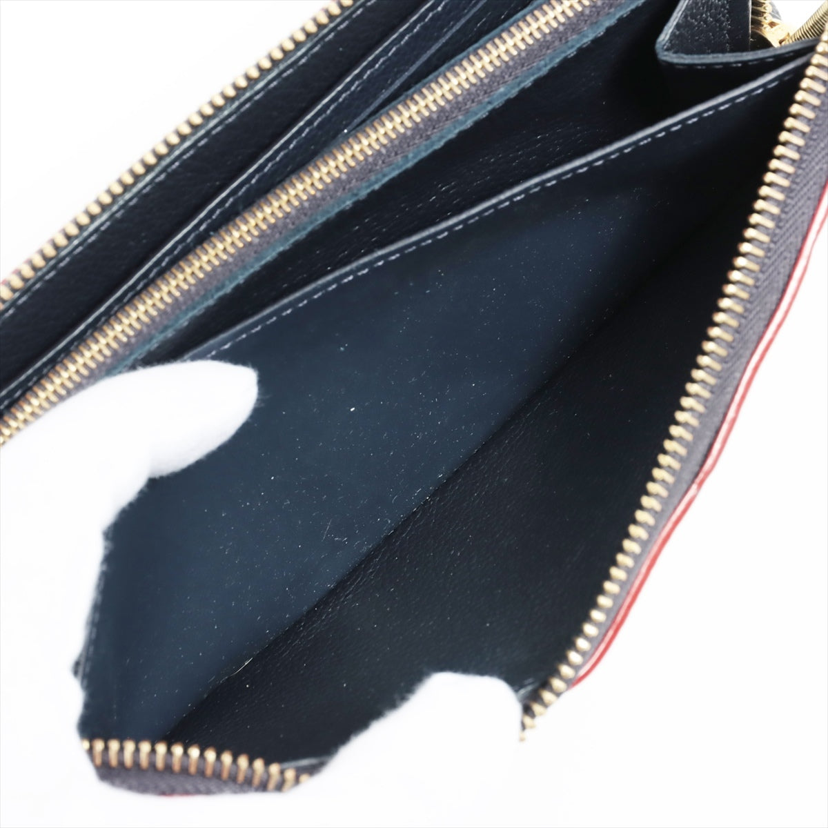 Louis Vuitton Monogram Amplant Portfolio Clemence M69415 Marine Round  Wallet