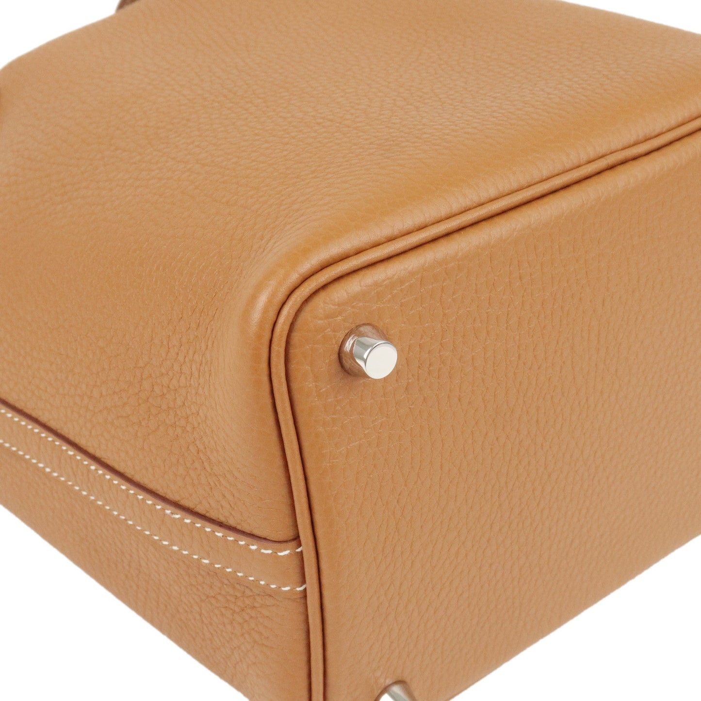 Luxury Hermes Picotin Lock PM Taurillon Clemence Hand Bag Gold