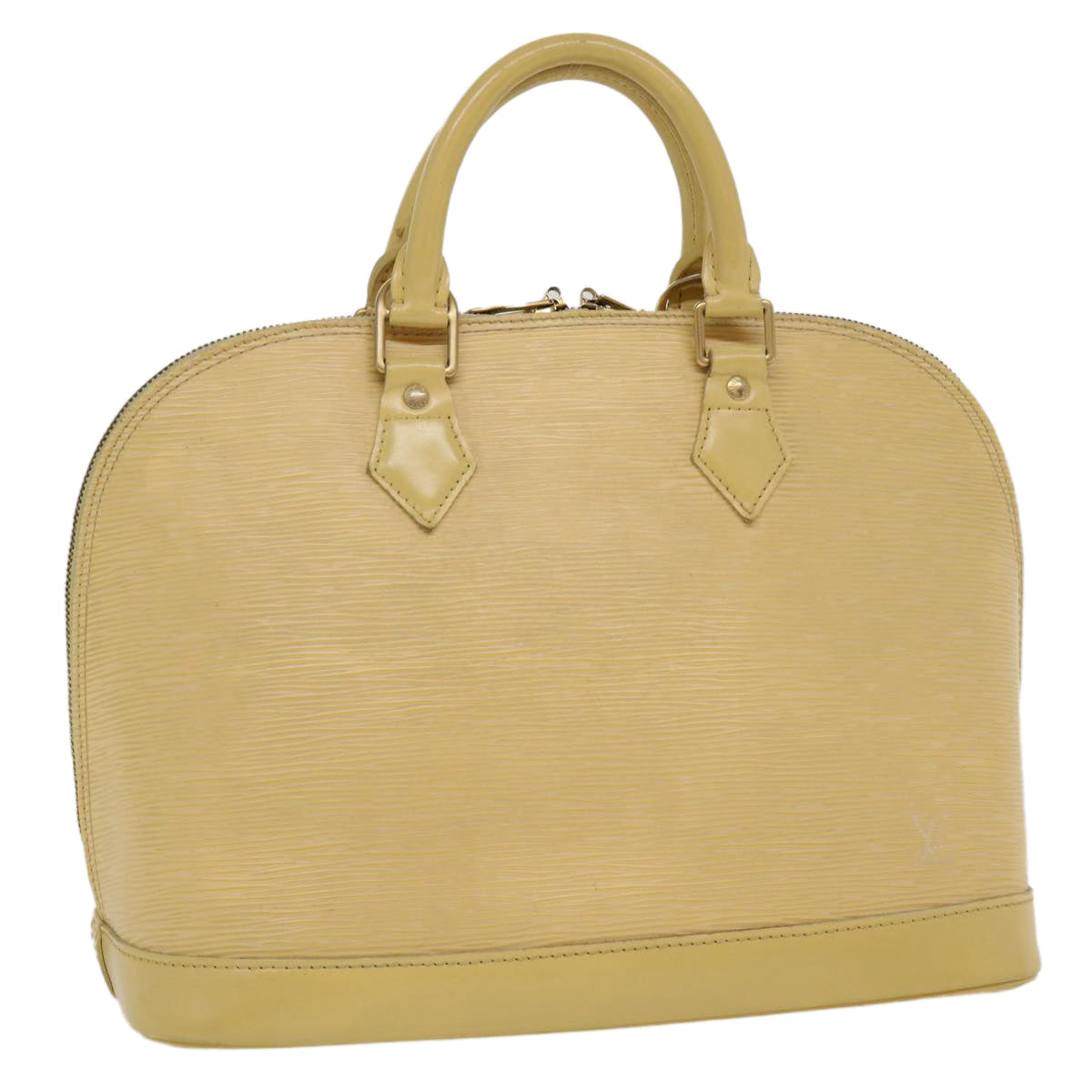 LOUIS VUITTON Epi Alma Hand Bag Vanilla M5214A LV 36798