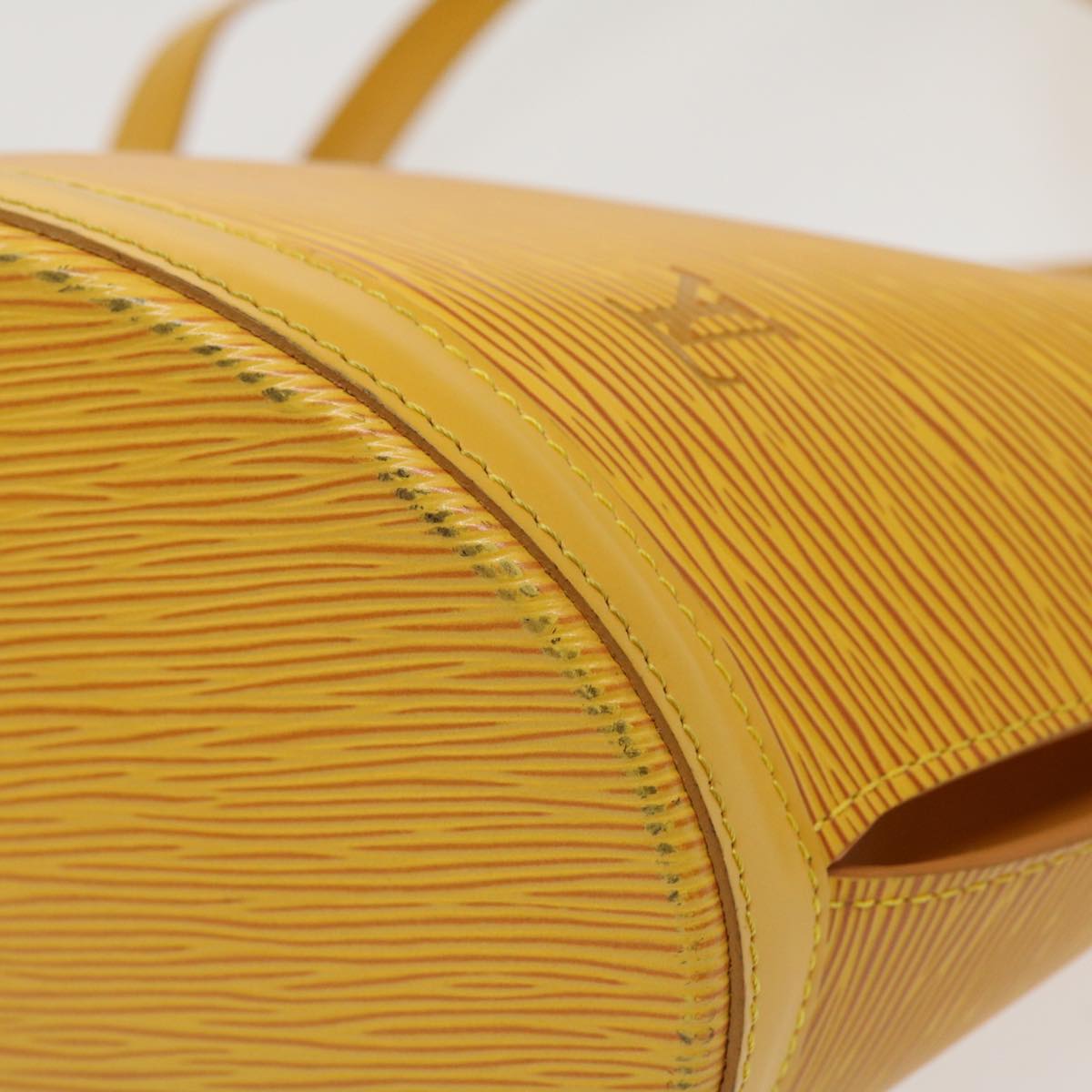 LOUIS VUITTON Epi Saint Jacques Shopping Shoulder Bag Yellow M52269 36870
