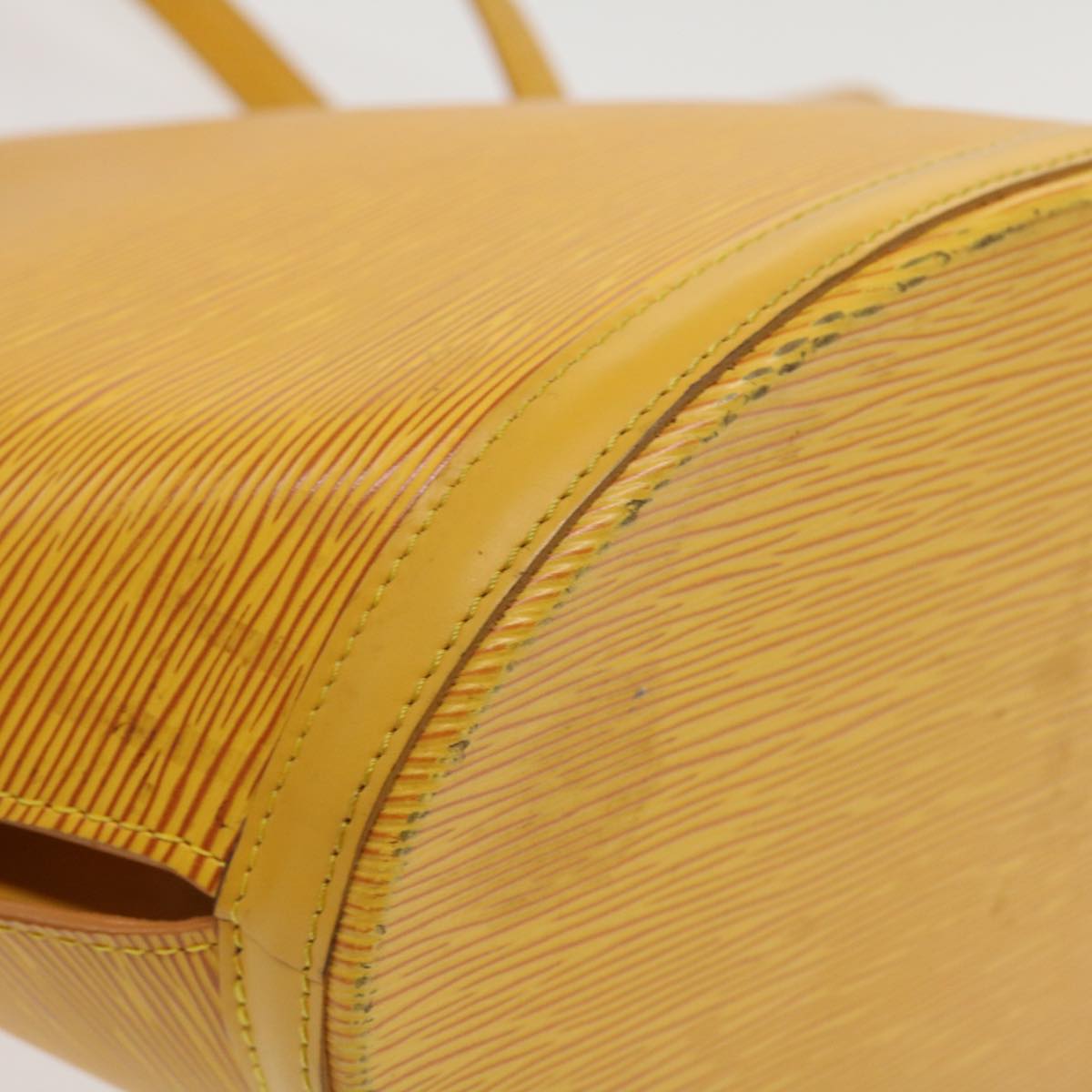 LOUIS VUITTON Epi Saint Jacques Shopping Shoulder Bag Yellow M52269 36870