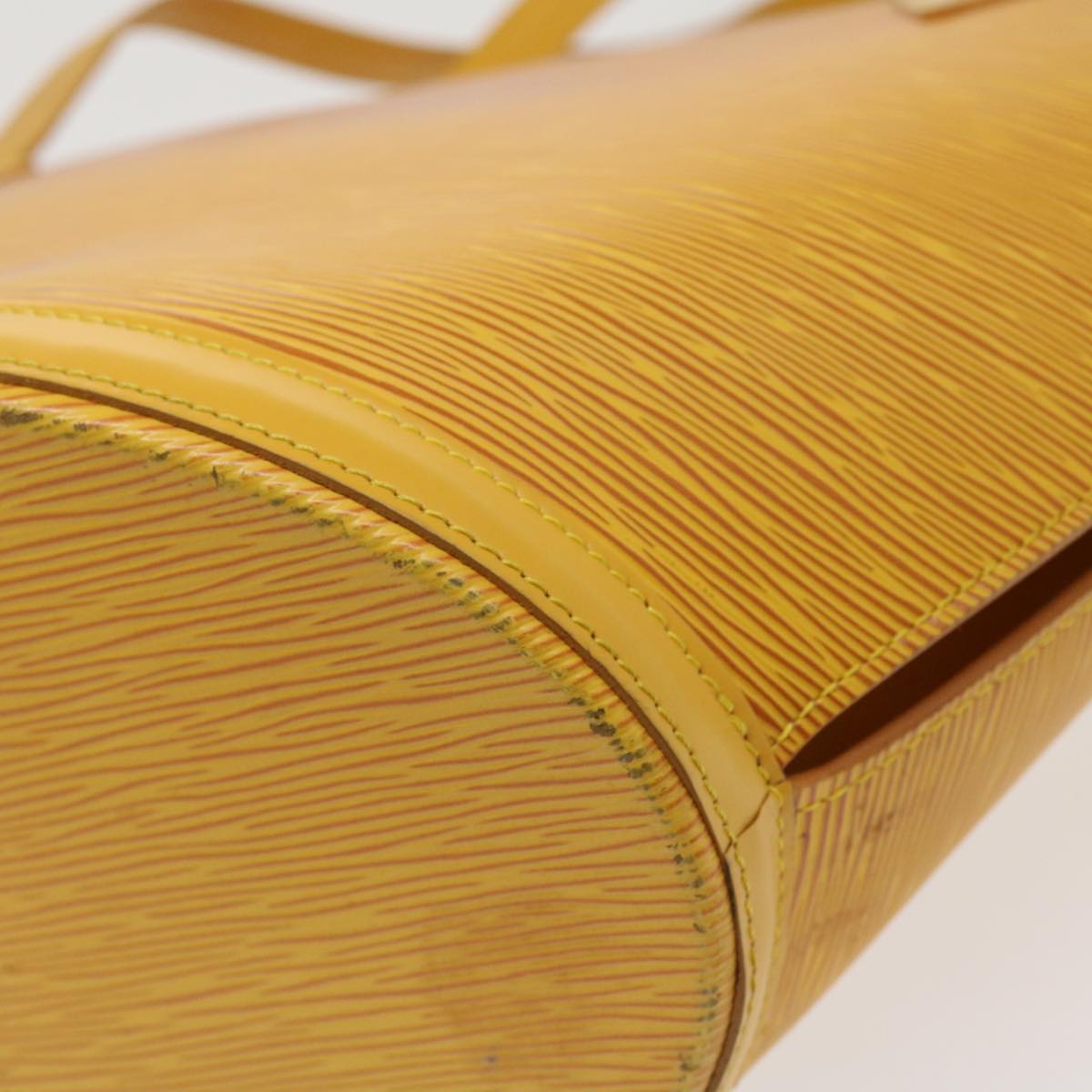 LOUIS VUITTON Epi Saint Jacques Shopping Shoulder Bag Yellow M52269 36870