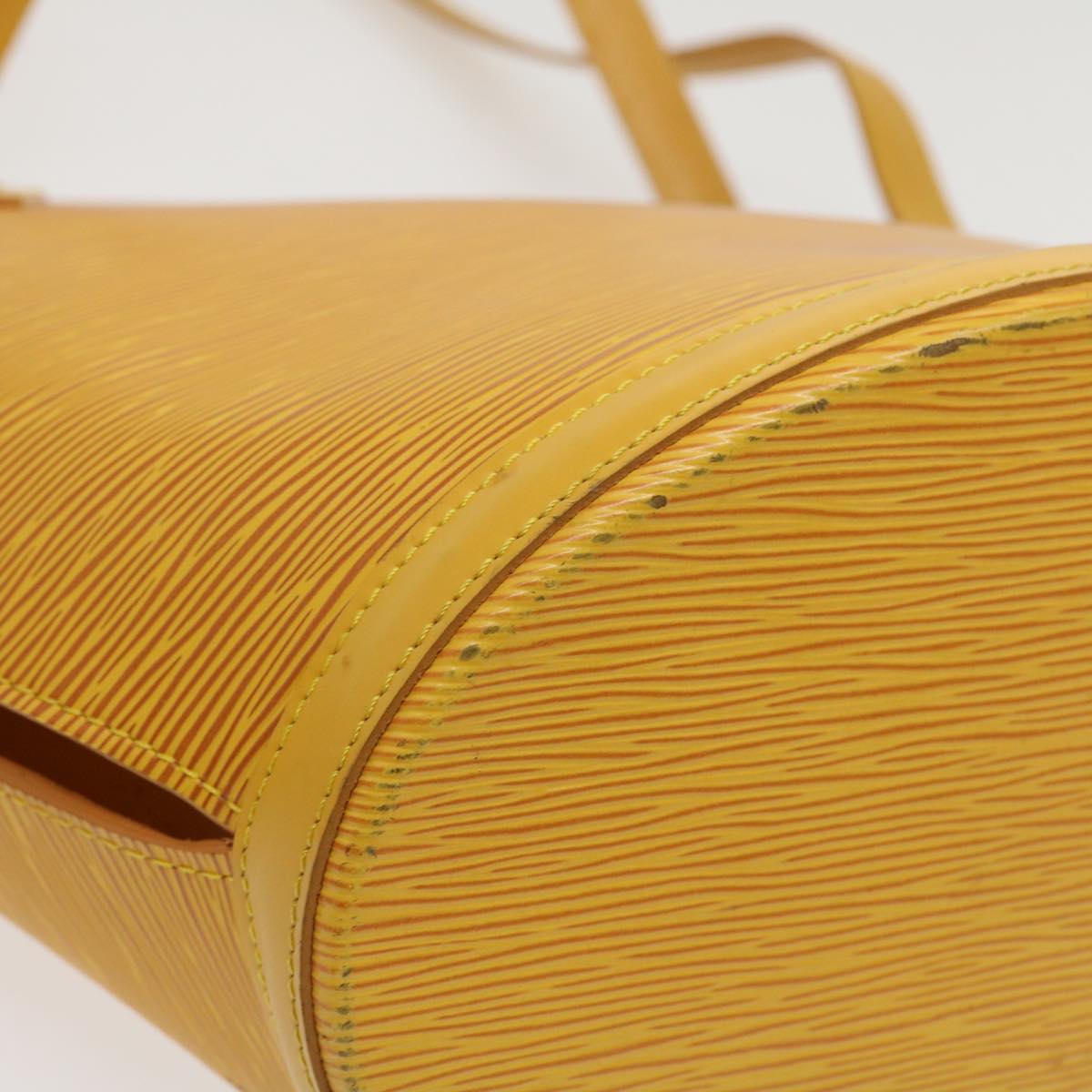 LOUIS VUITTON Epi Saint Jacques Shopping Shoulder Bag Yellow M52269 36870