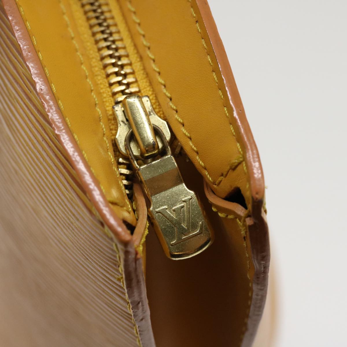 LOUIS VUITTON Epi Saint Jacques Shopping Shoulder Bag Yellow M52269 36870