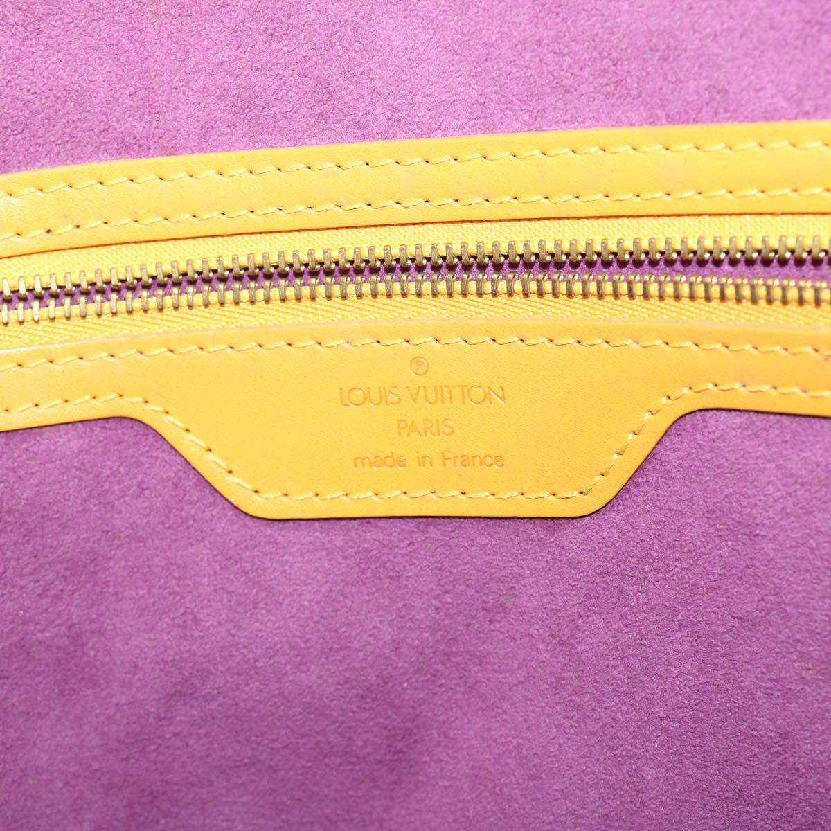 LOUIS VUITTON Epi Saint Jacques Shopping Shoulder Bag Yellow M52269 36870