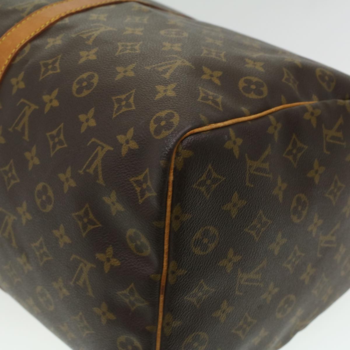 LOUIS VUITTON Monogram Keepall 50 Boston Bag M41426 LV 36872