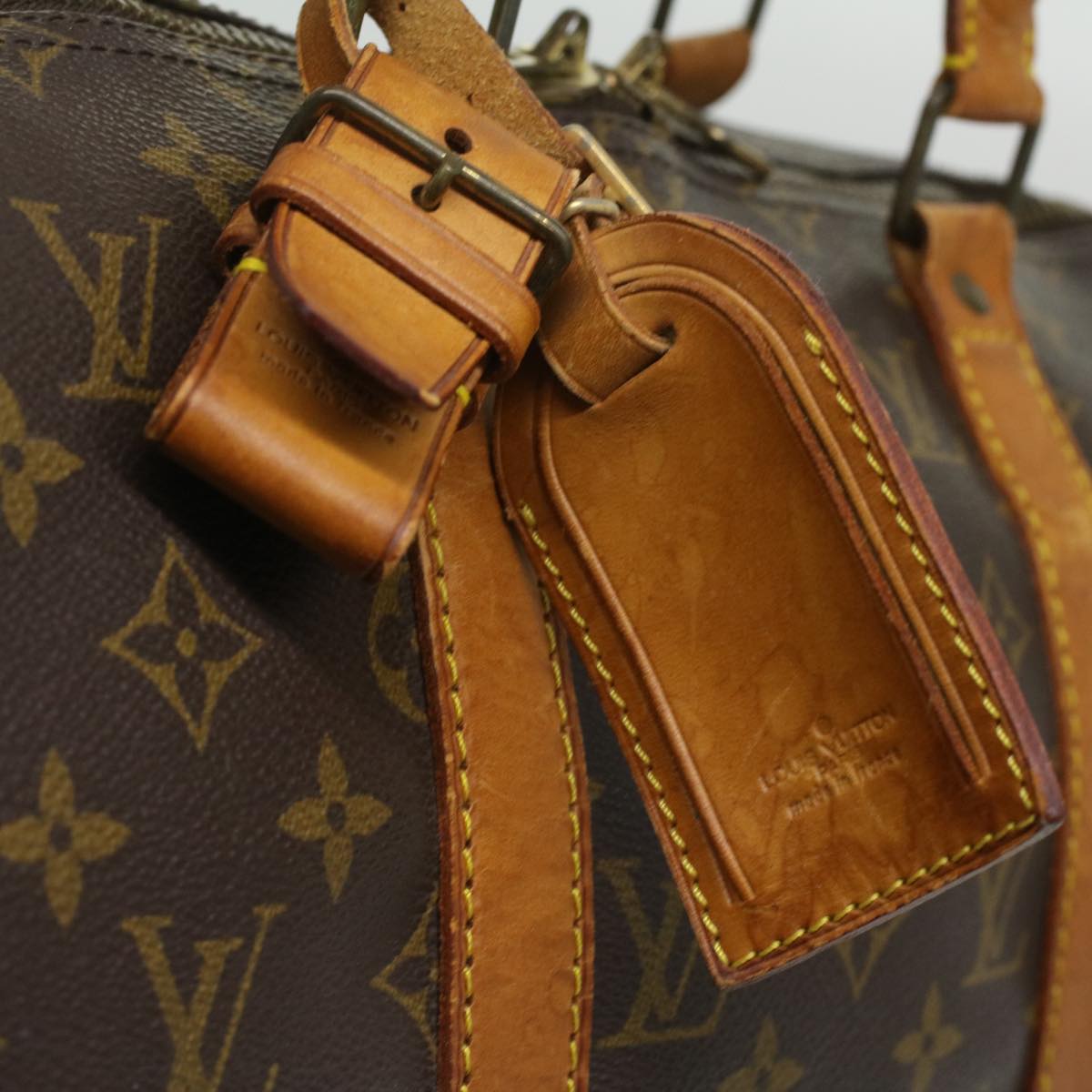 LOUIS VUITTON Monogram Keepall 50 Boston Bag M41426 LV 36872
