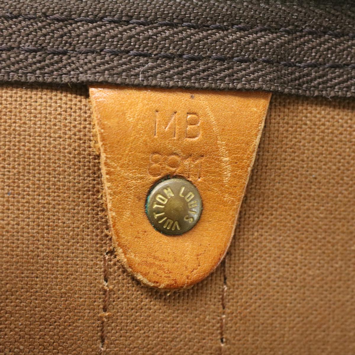 LOUIS VUITTON Monogram Keepall 50 Boston Bag M41426 LV 36872