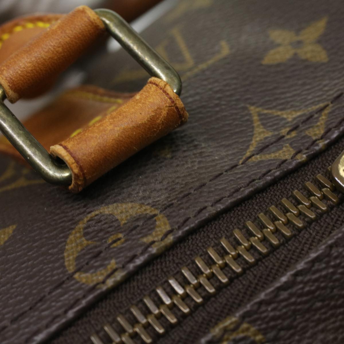 LOUIS VUITTON Monogram Keepall 50 Boston Bag M41426 LV 36872