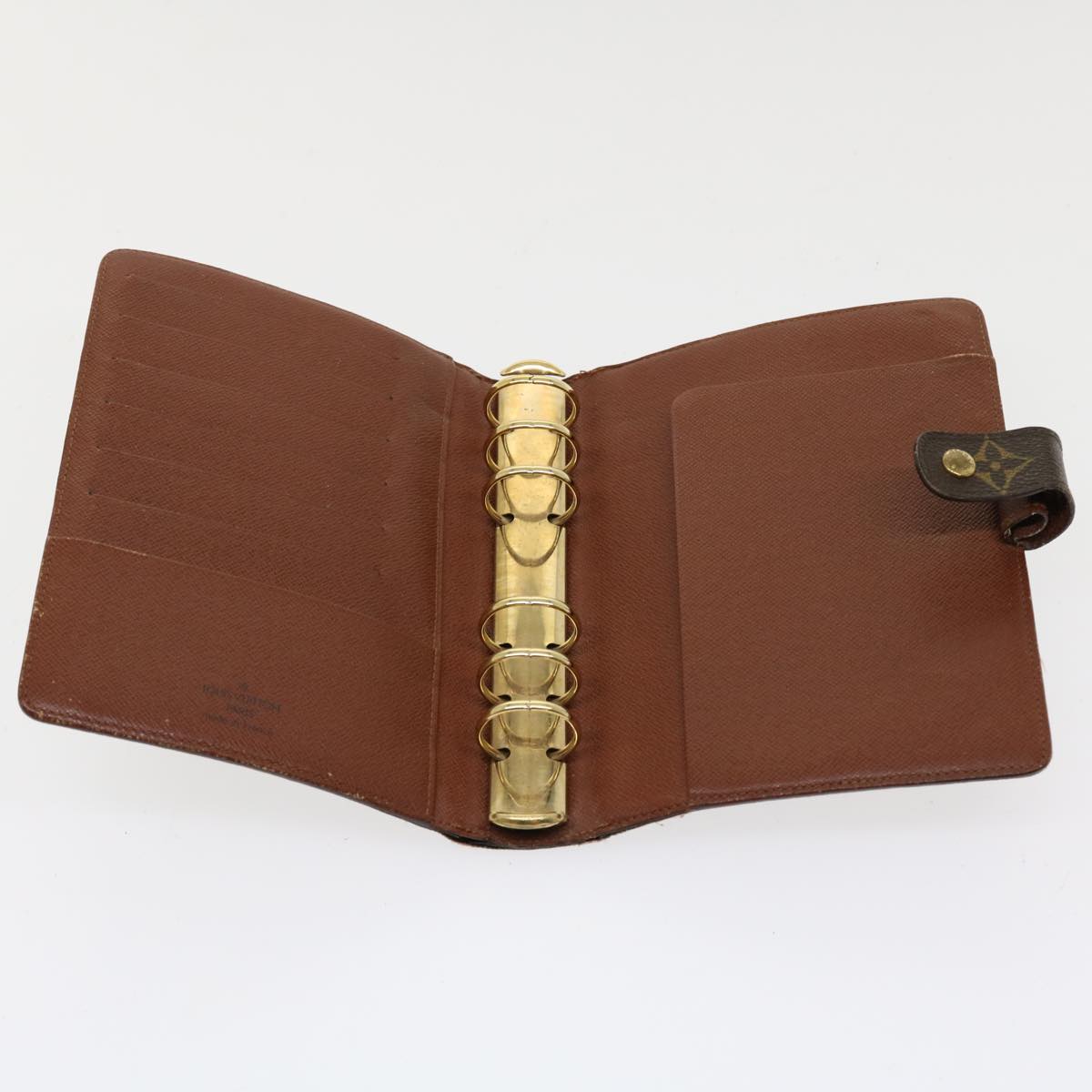 LOUIS VUITTON Monogram Agenda MM Day Planner Cover R20105 LV 36892