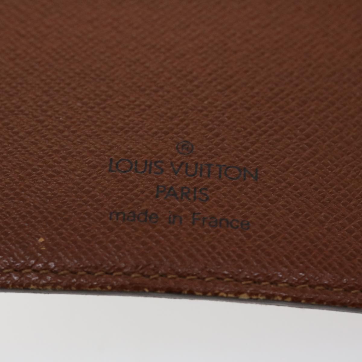 LOUIS VUITTON Monogram Agenda MM Day Planner Cover R20105 LV 36892
