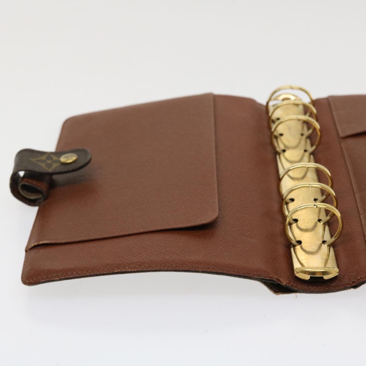 LOUIS VUITTON Monogram Agenda MM Day Planner Cover R20105 LV 36892