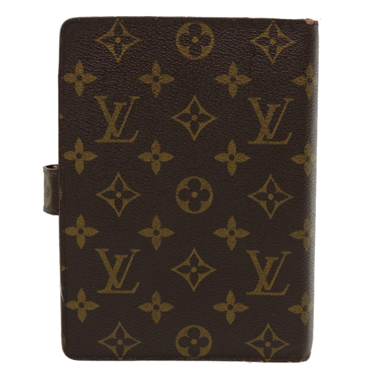 LOUIS VUITTON Monogram Agenda MM Day Planner Cover R20105 LV 36892