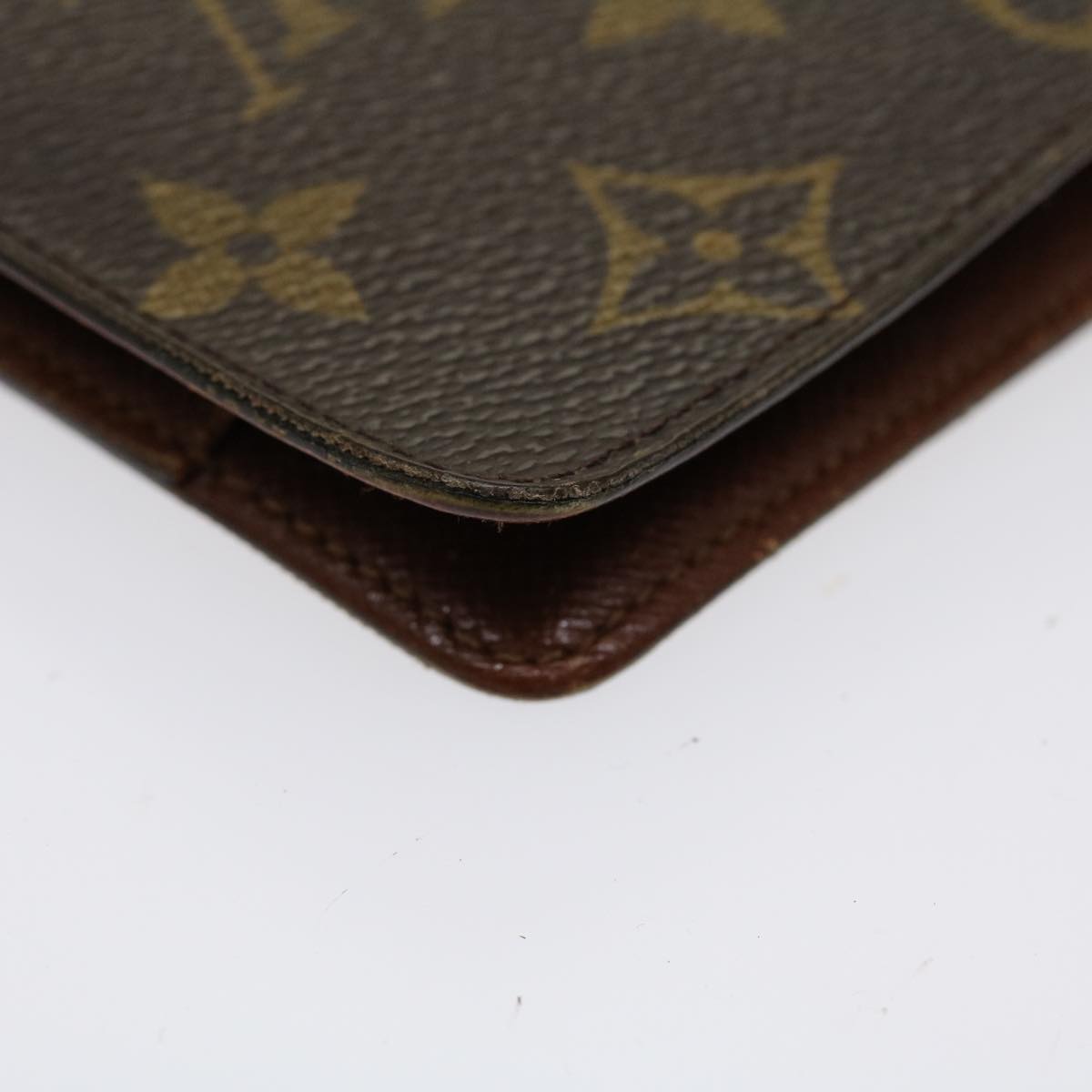 LOUIS VUITTON Monogram Agenda MM Day Planner Cover R20105 LV 36892