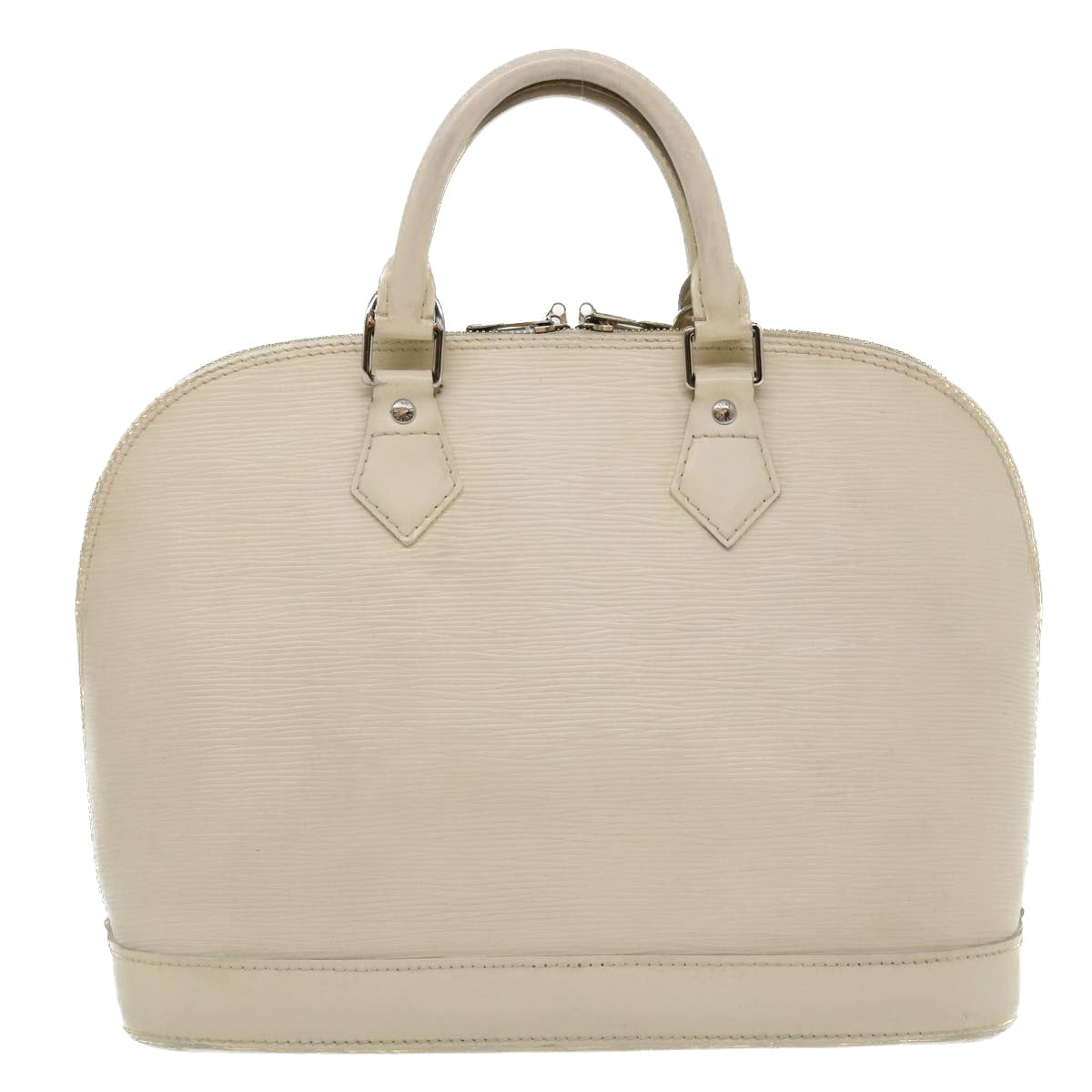 LOUIS VUITTON Epi Alma Hand Bag White M4085J LV 36898
