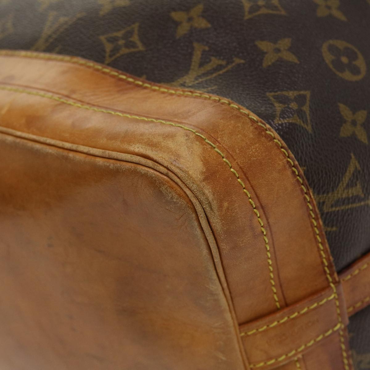LOUIS VUITTON Monogram Noe Shoulder Bag M42224 LV 36940