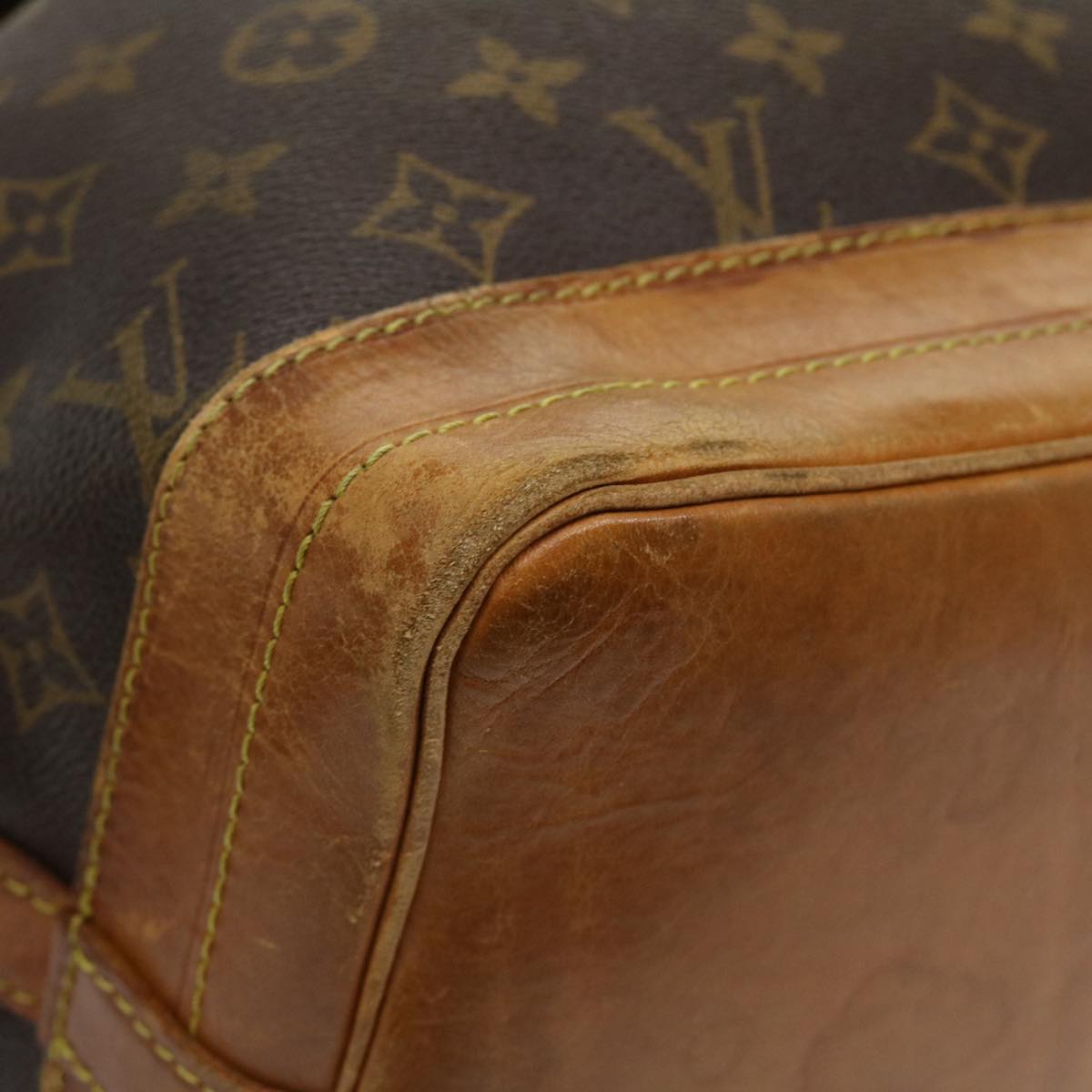 LOUIS VUITTON Monogram Noe Shoulder Bag M42224 LV 36940