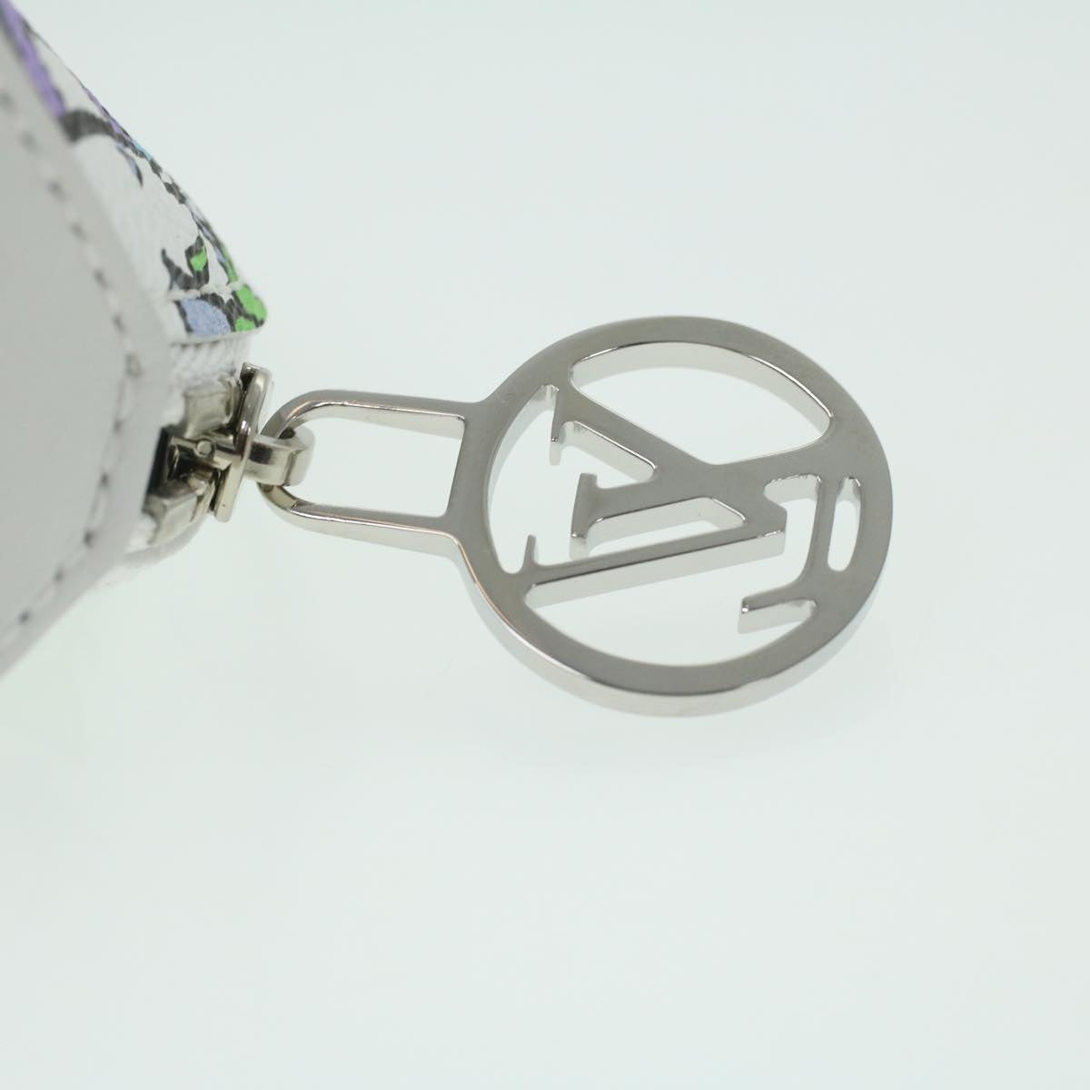 LOUIS VUITTON Monogram Comic Trousse Elizabeth Pen Case White GI0874 36985A