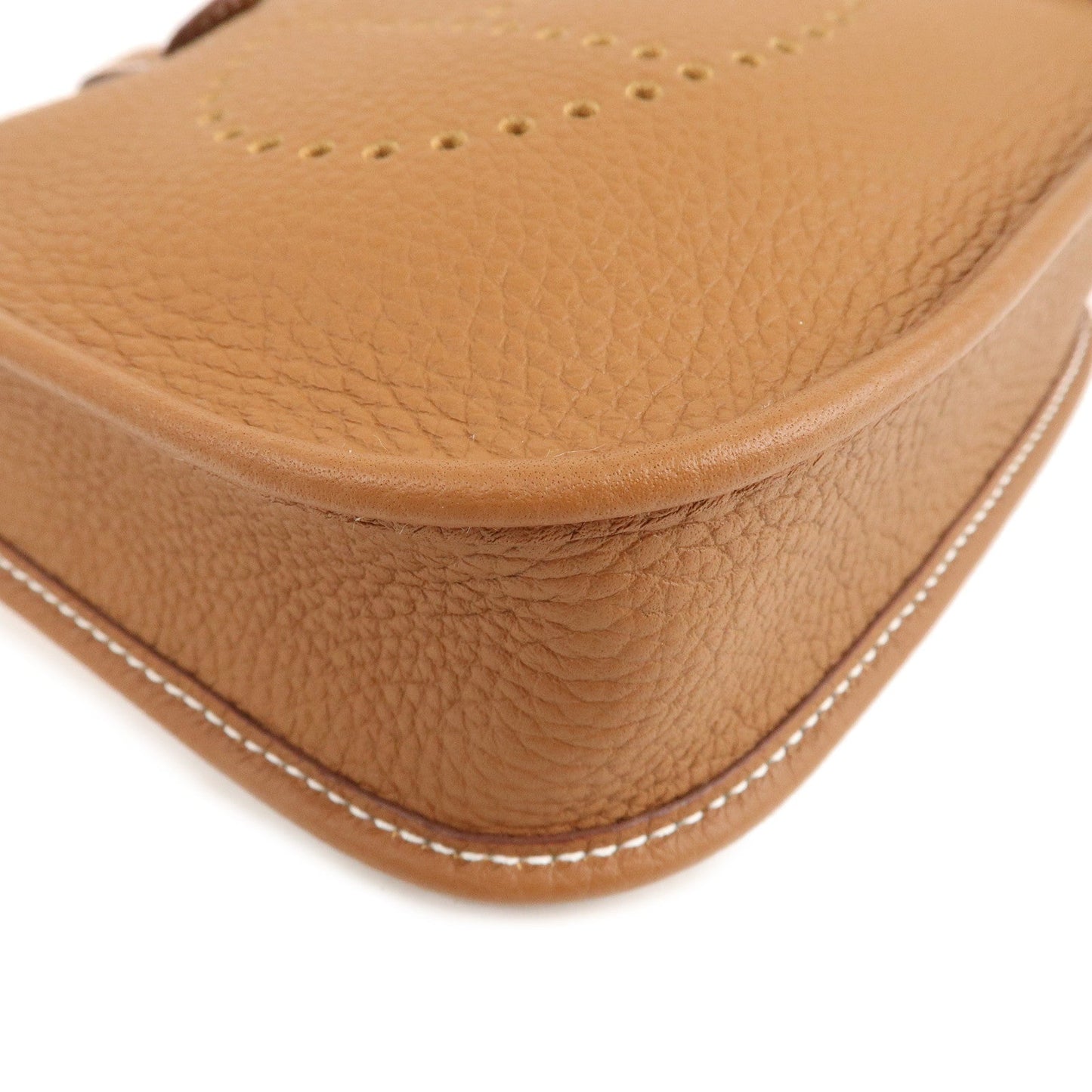 Luxury Hermes Taurillon Clemence Evelyne TPM Amazon Shoulder Bag