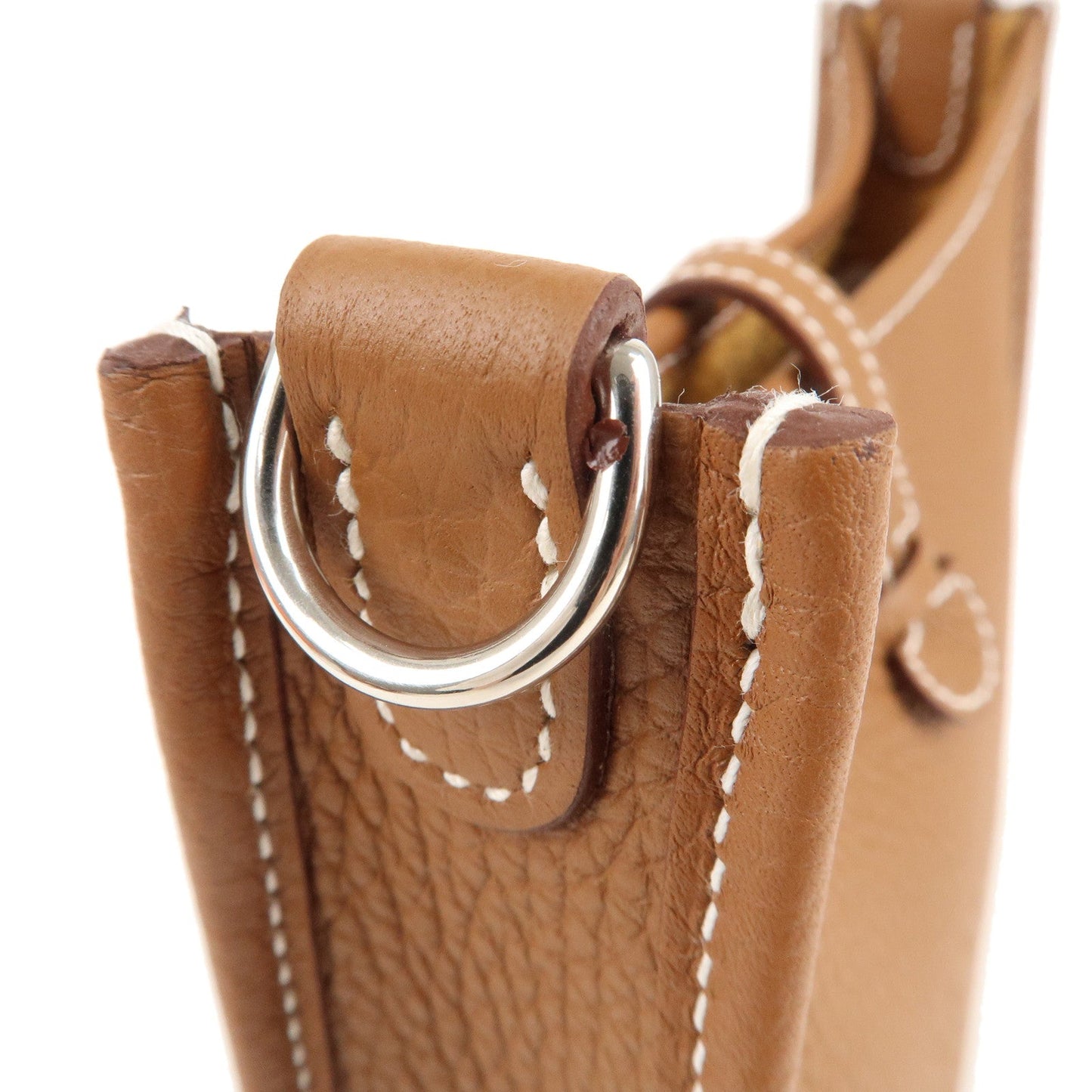 Luxury Hermes Taurillon Clemence Evelyne TPM Amazon Shoulder Bag
