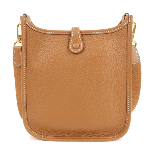 Luxury Hermes Taurillon Clemence Evelyne TPM Amazon Shoulder Bag