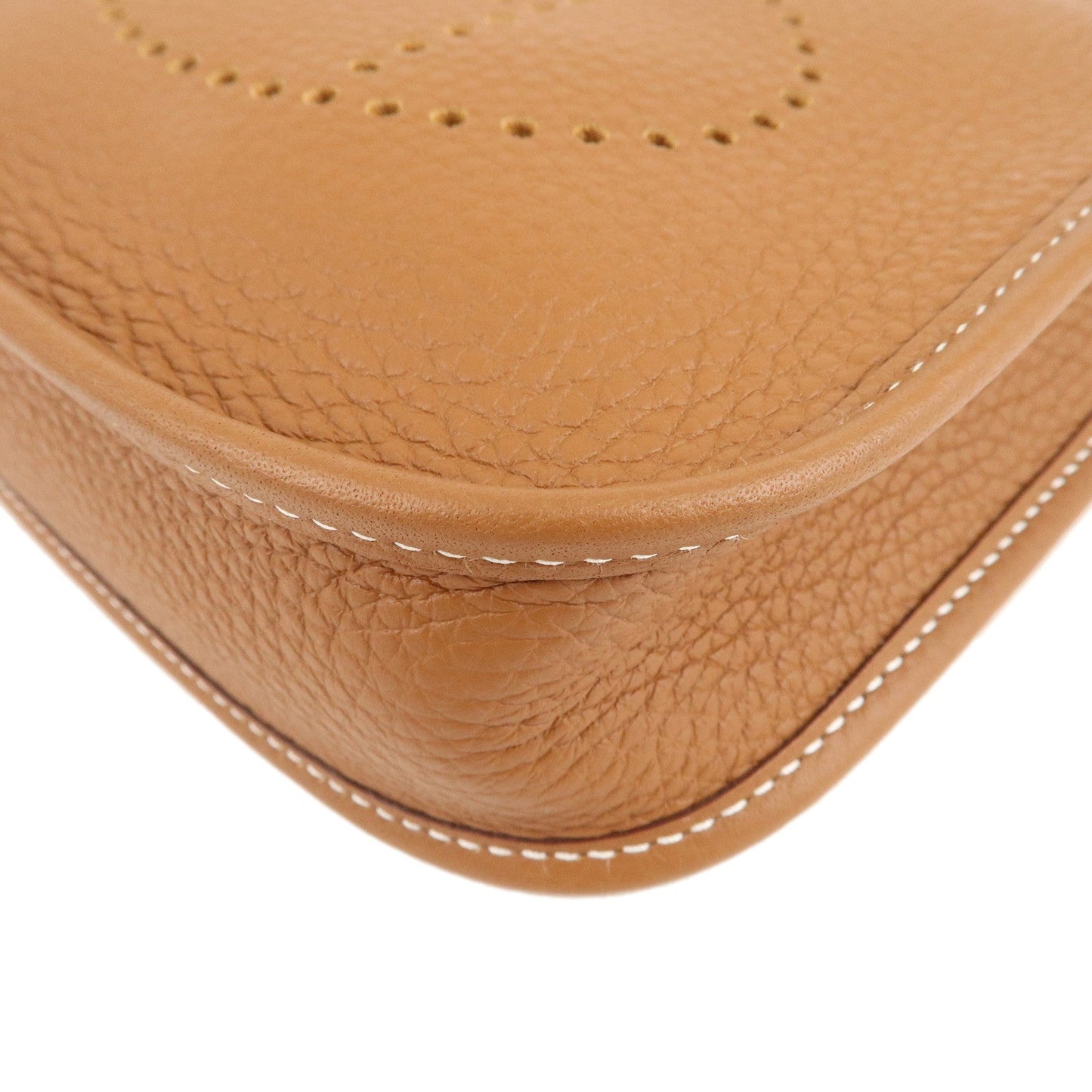 Luxury Hermes Taurillon Clemence Evelyne TPM Amazon Shoulder Bag