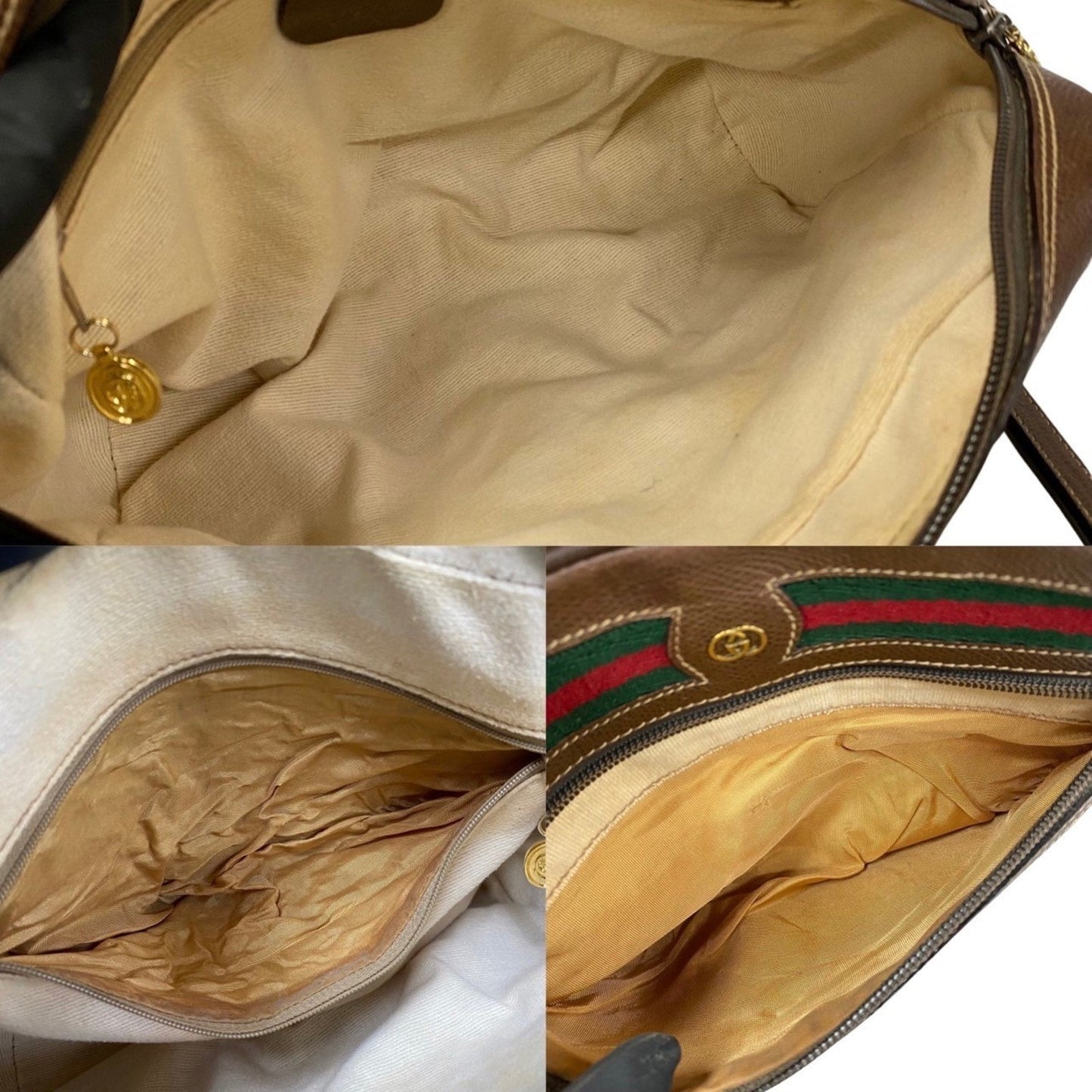 Gucci Ophidia  Canvas Shoulder Bag ()