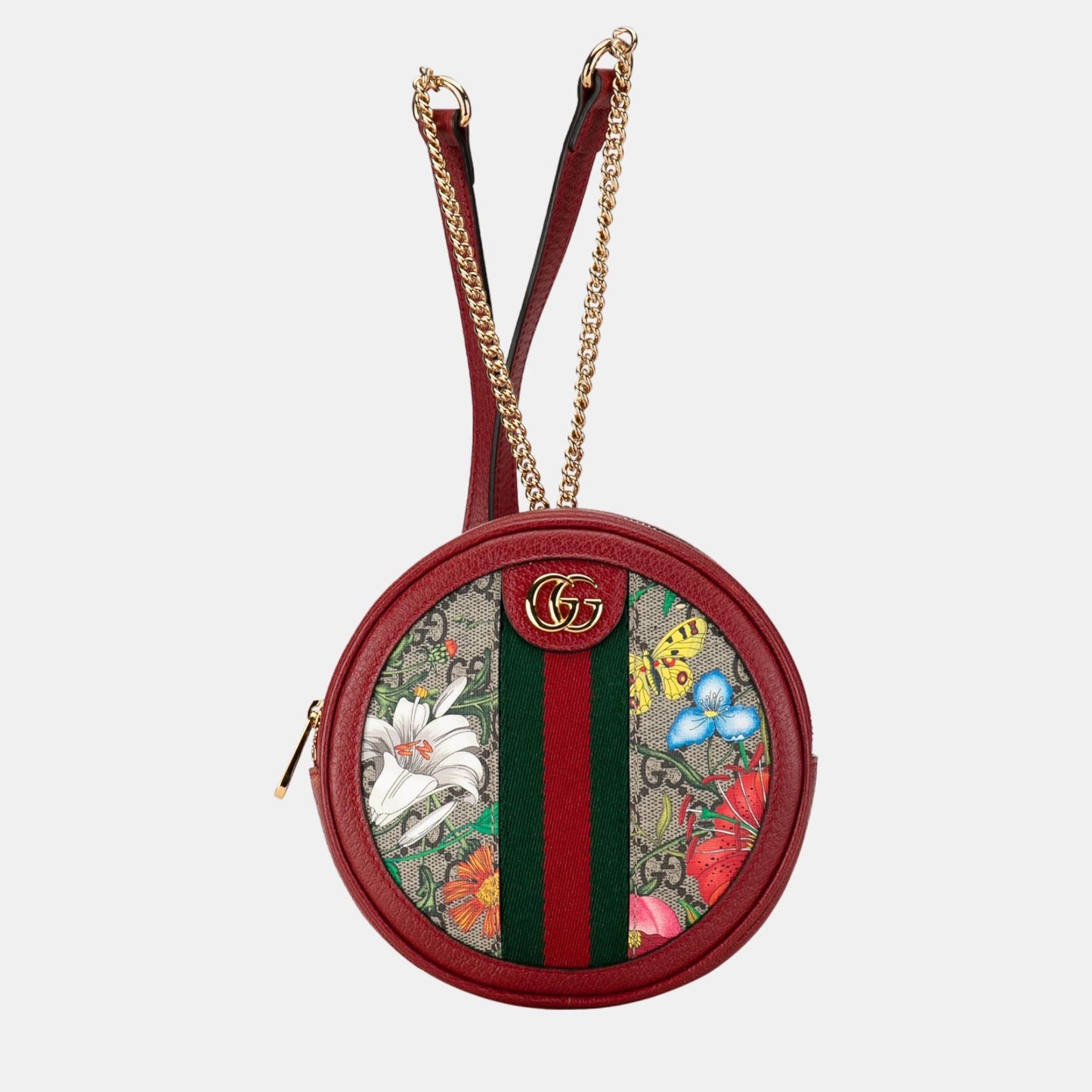 Luxury Gucci Trending 2025 Multicolor GG Supreme Flora Ophidia Backpack