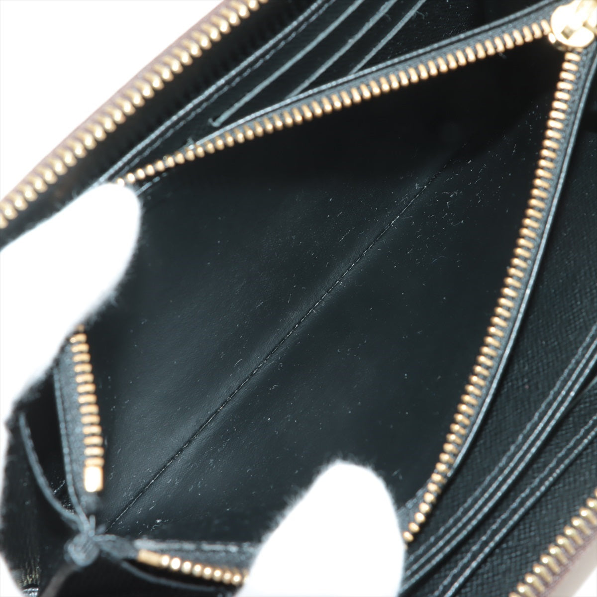 Louis Vuitton Giant Monogram Reversee Zippie Wallet M69353 Black X Brown Round Zip Wallet