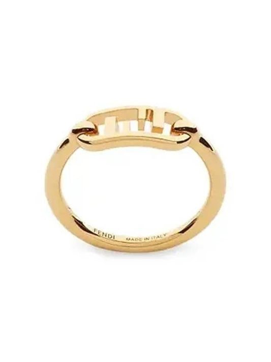 Luxury Fendi O'Lock Ring Gold