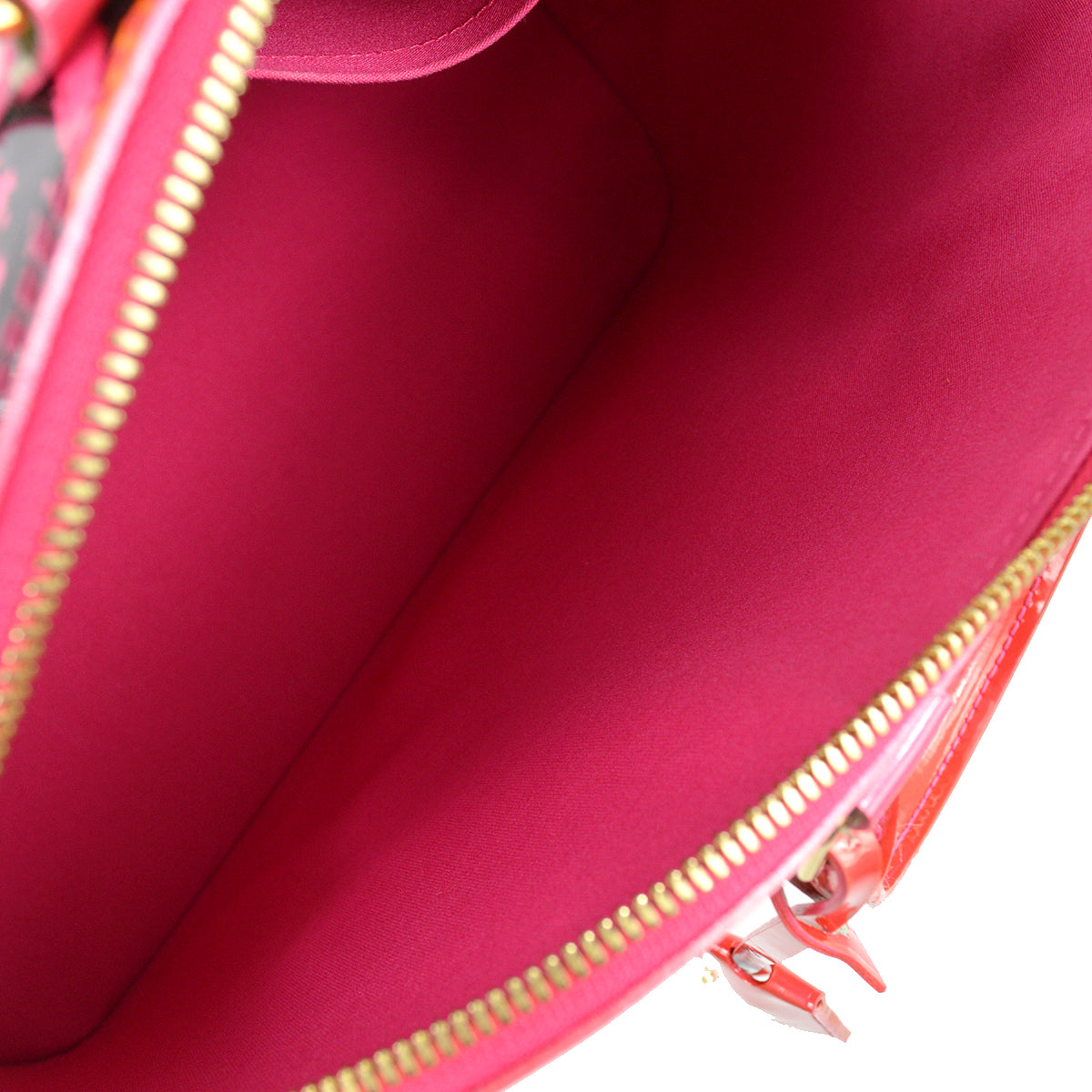Louis Vuitton 2009 Pink Vernis Alma MM M93686