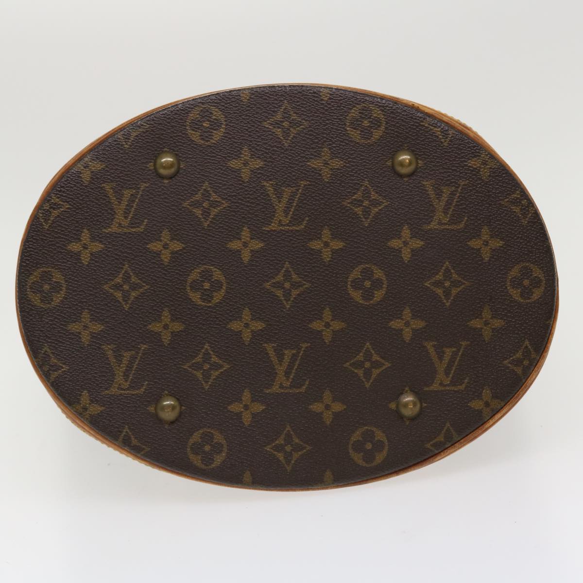 LOUIS VUITTON Monogram Bucket GM Shoulder Bag M42236 LV 37039