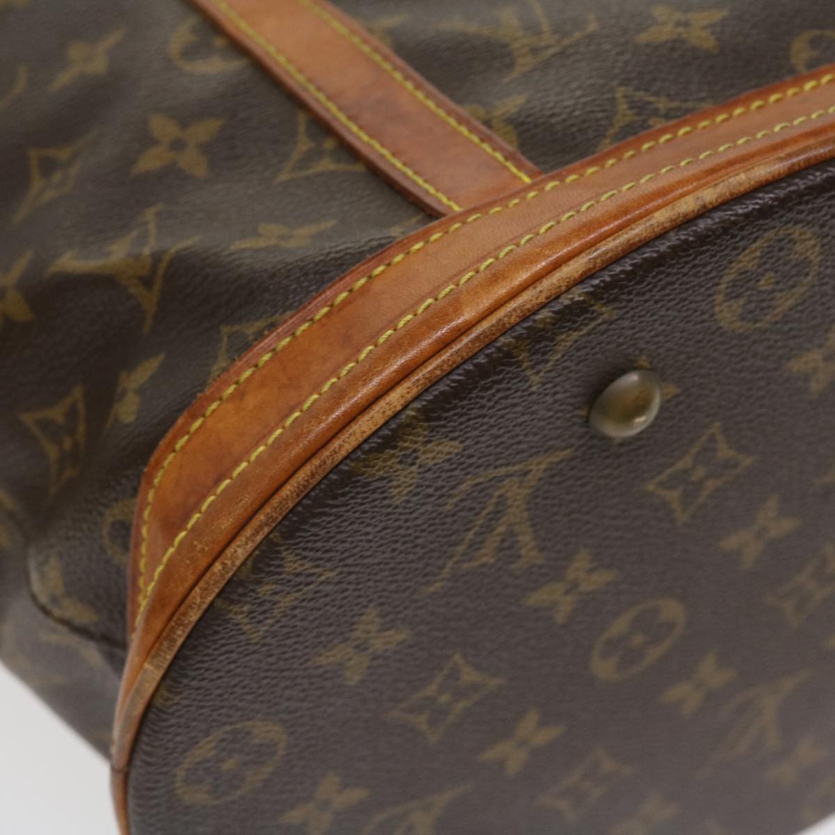 LOUIS VUITTON Monogram Bucket GM Shoulder Bag M42236 LV 37039