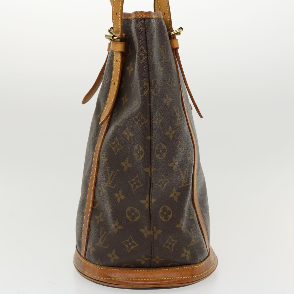 LOUIS VUITTON Monogram Bucket GM Shoulder Bag M42236 LV 37039