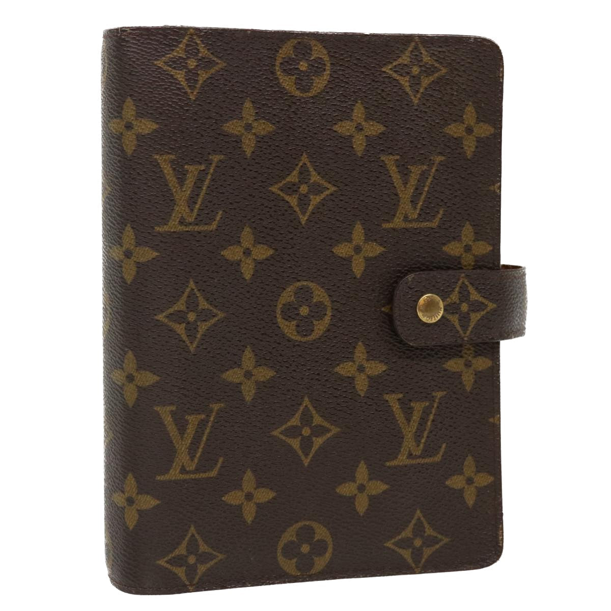 LOUIS VUITTON Monogram Agenda MM Day Planner Cover R20105 LV 37041