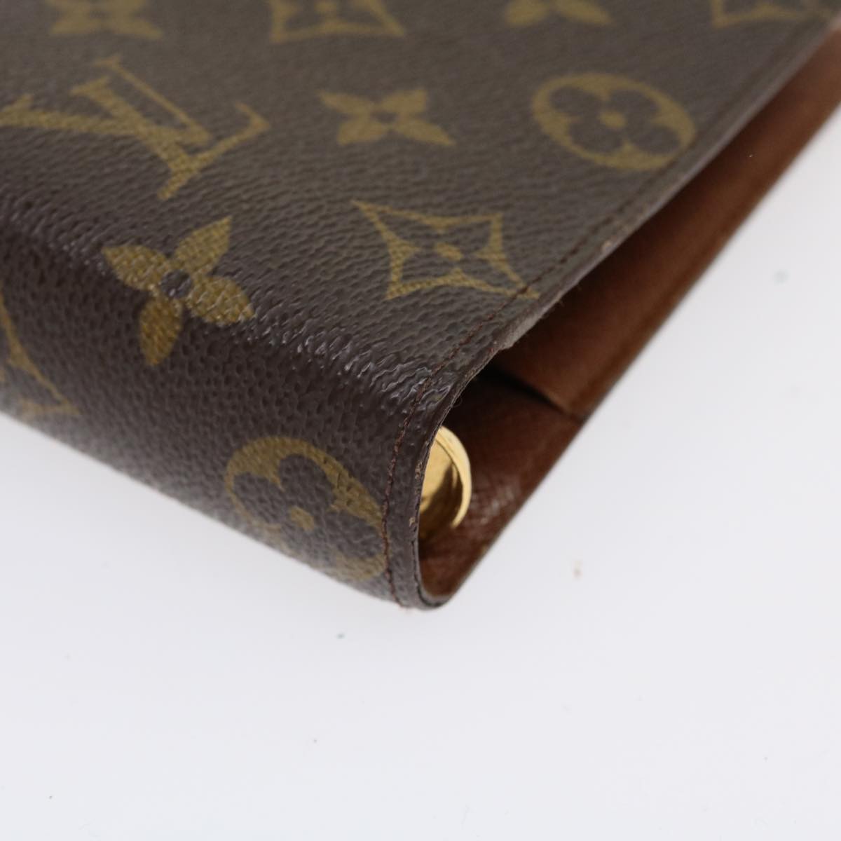 LOUIS VUITTON Monogram Agenda MM Day Planner Cover R20105 LV 37041