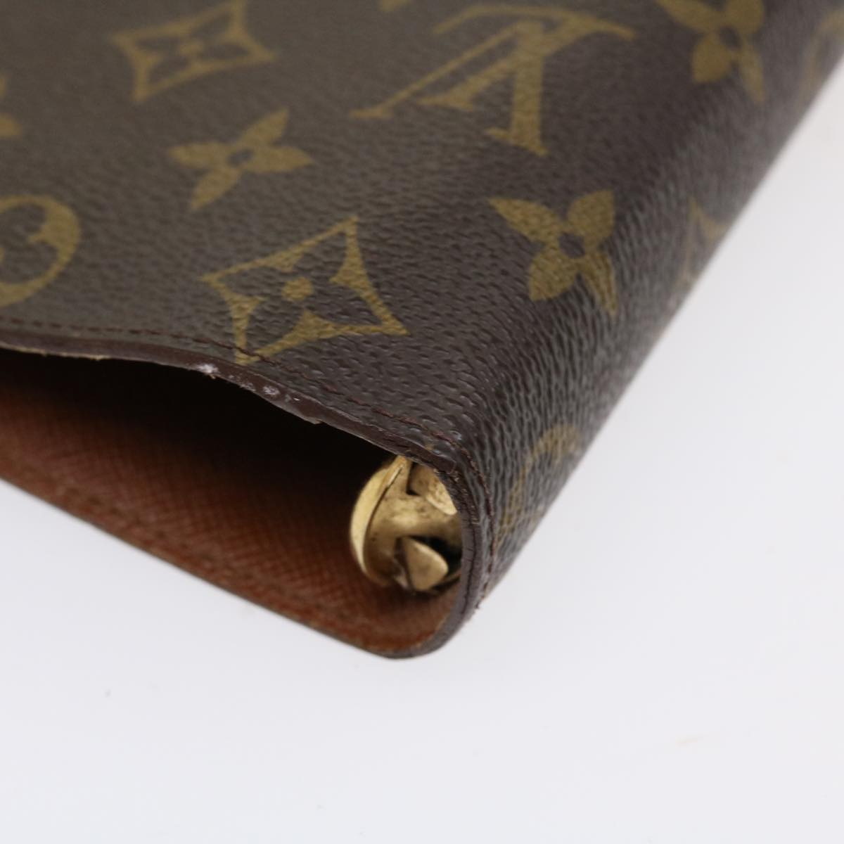 LOUIS VUITTON Monogram Agenda MM Day Planner Cover R20105 LV 37041