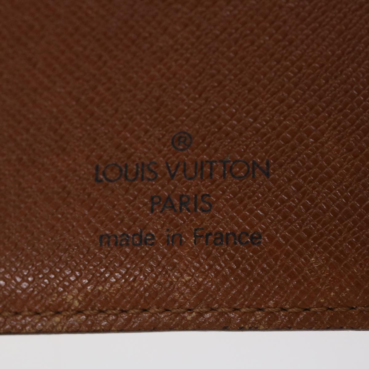 LOUIS VUITTON Monogram Agenda MM Day Planner Cover R20105 LV 37041