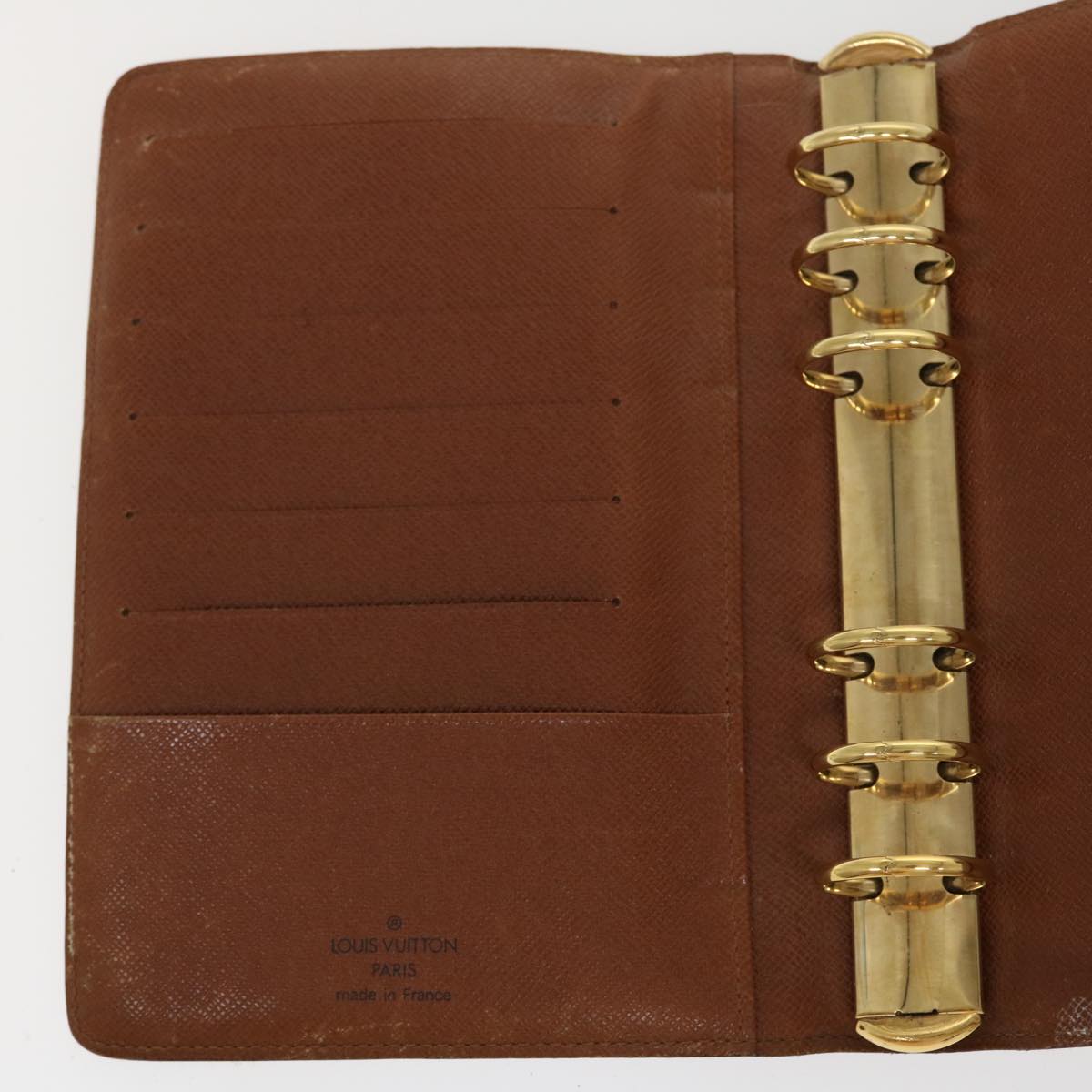 LOUIS VUITTON Monogram Agenda MM Day Planner Cover R20105 LV 37041