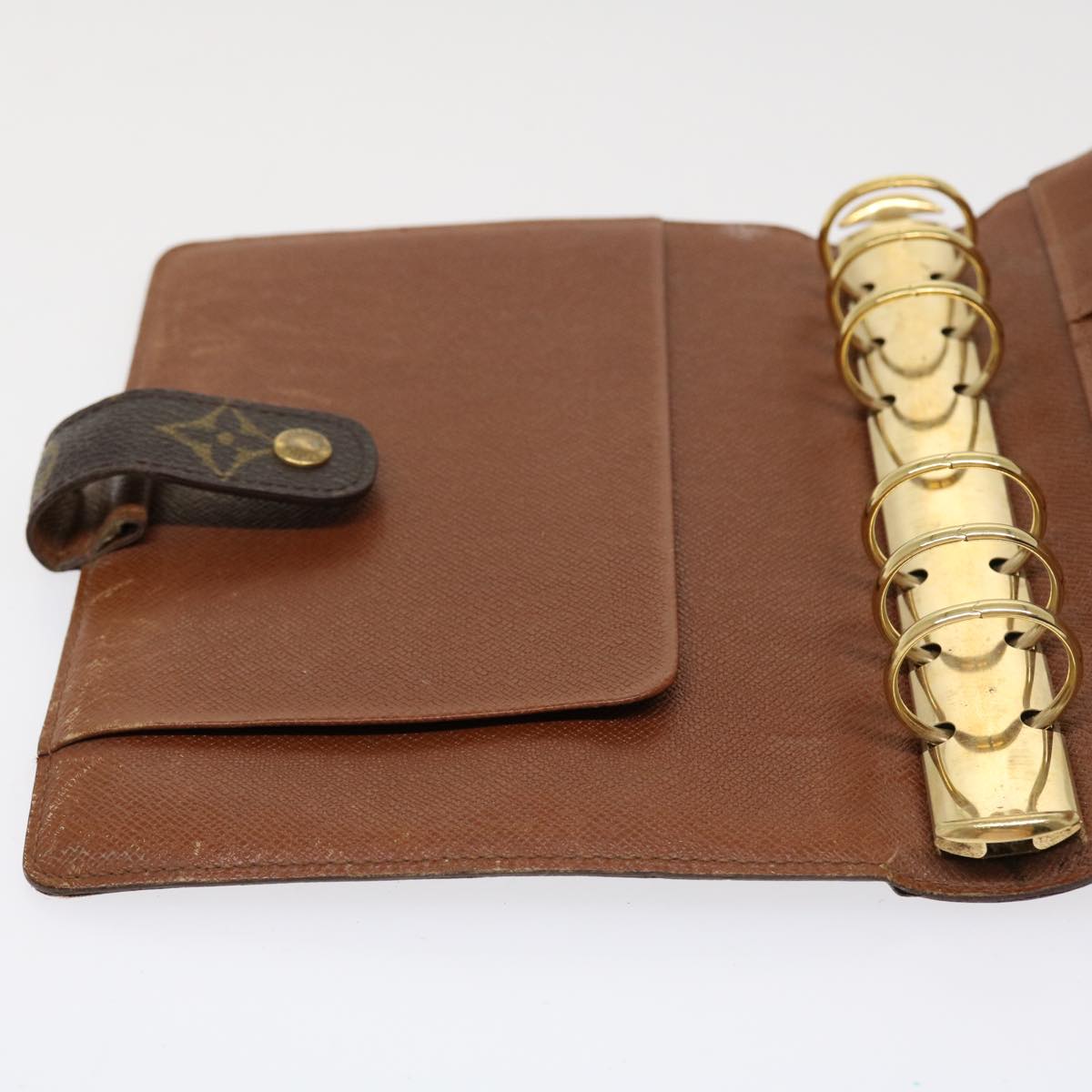 LOUIS VUITTON Monogram Agenda MM Day Planner Cover R20105 LV 37041