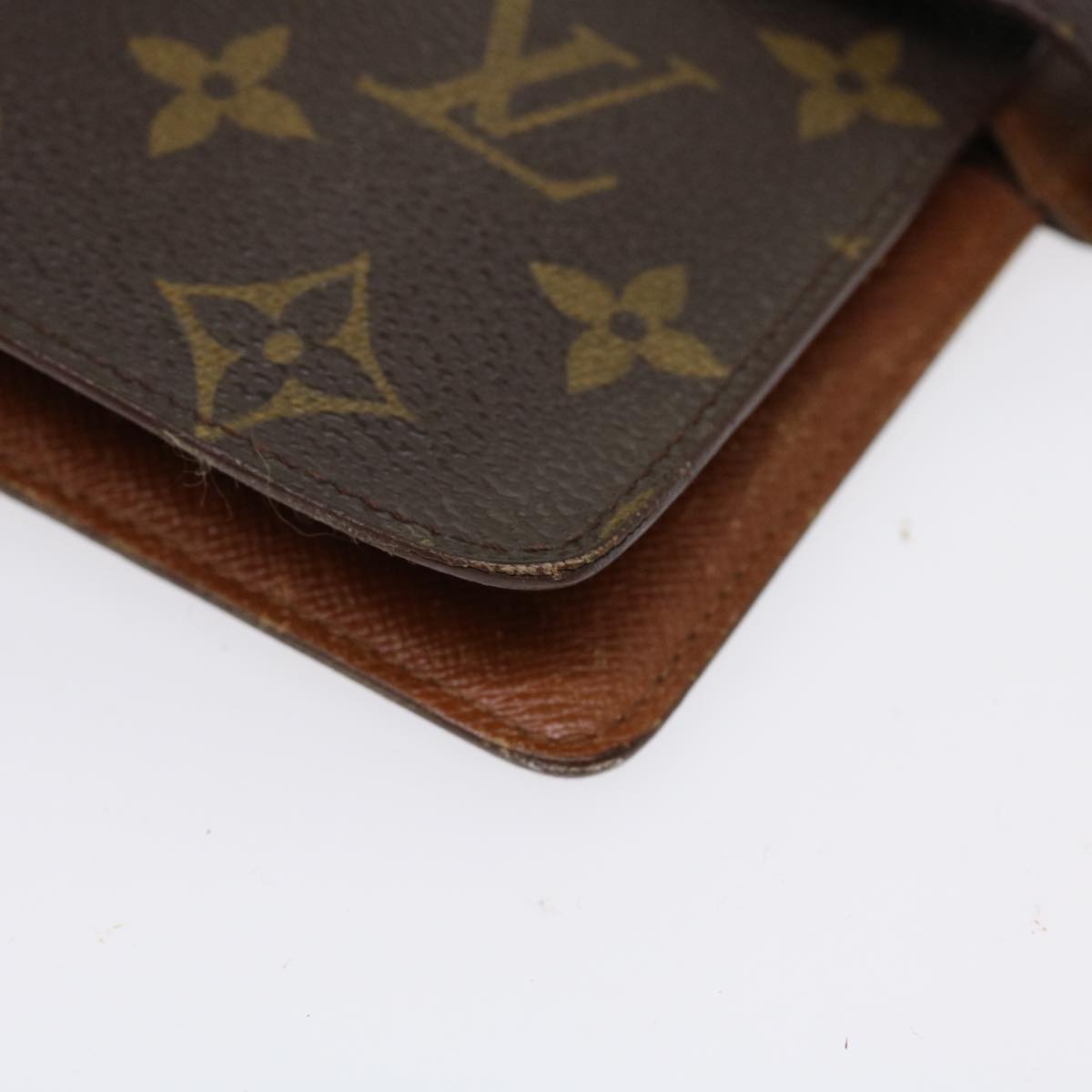 LOUIS VUITTON Monogram Agenda MM Day Planner Cover R20105 LV 37041