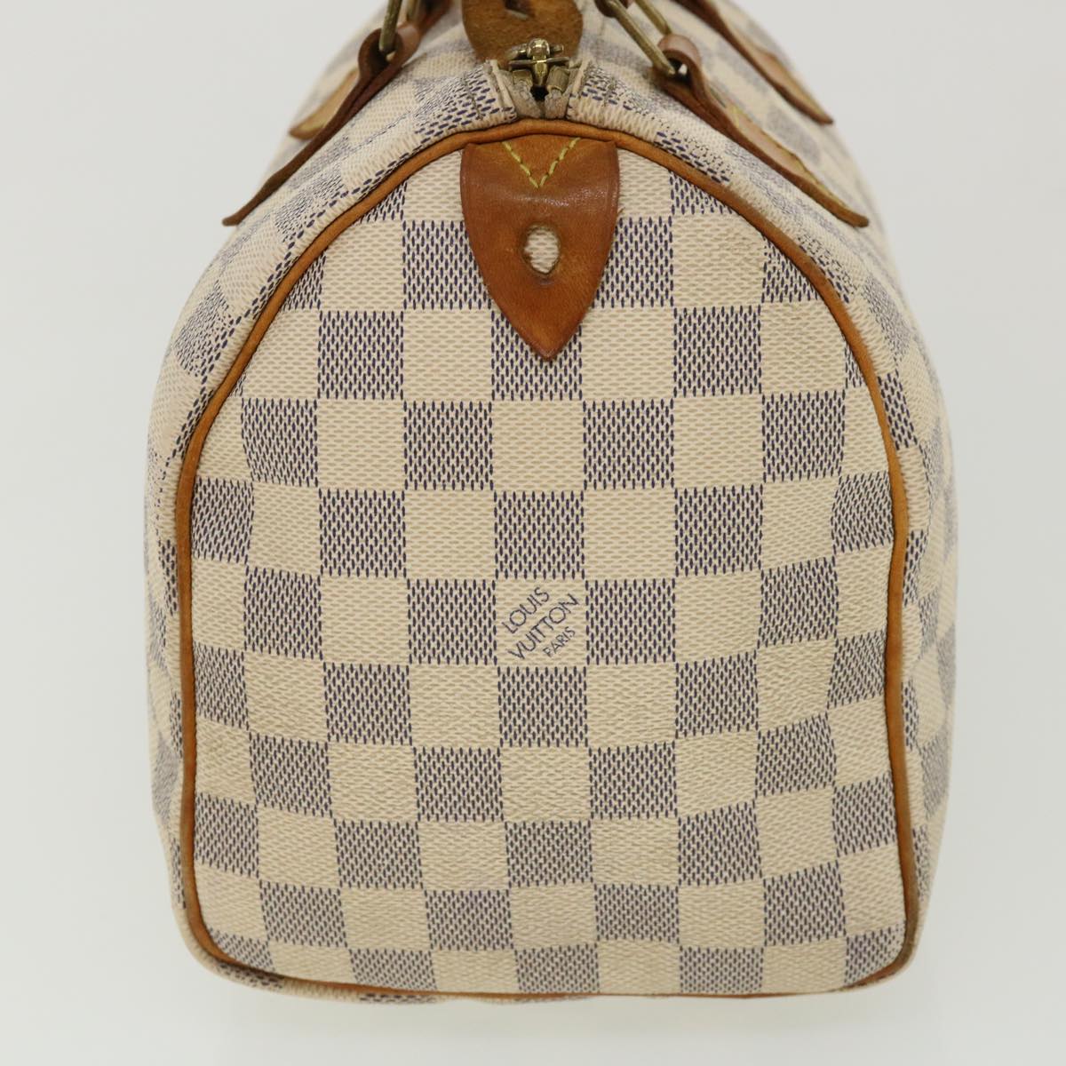LOUIS VUITTON Damier Azur Speedy 25 Hand Bag N41534 LV 37064