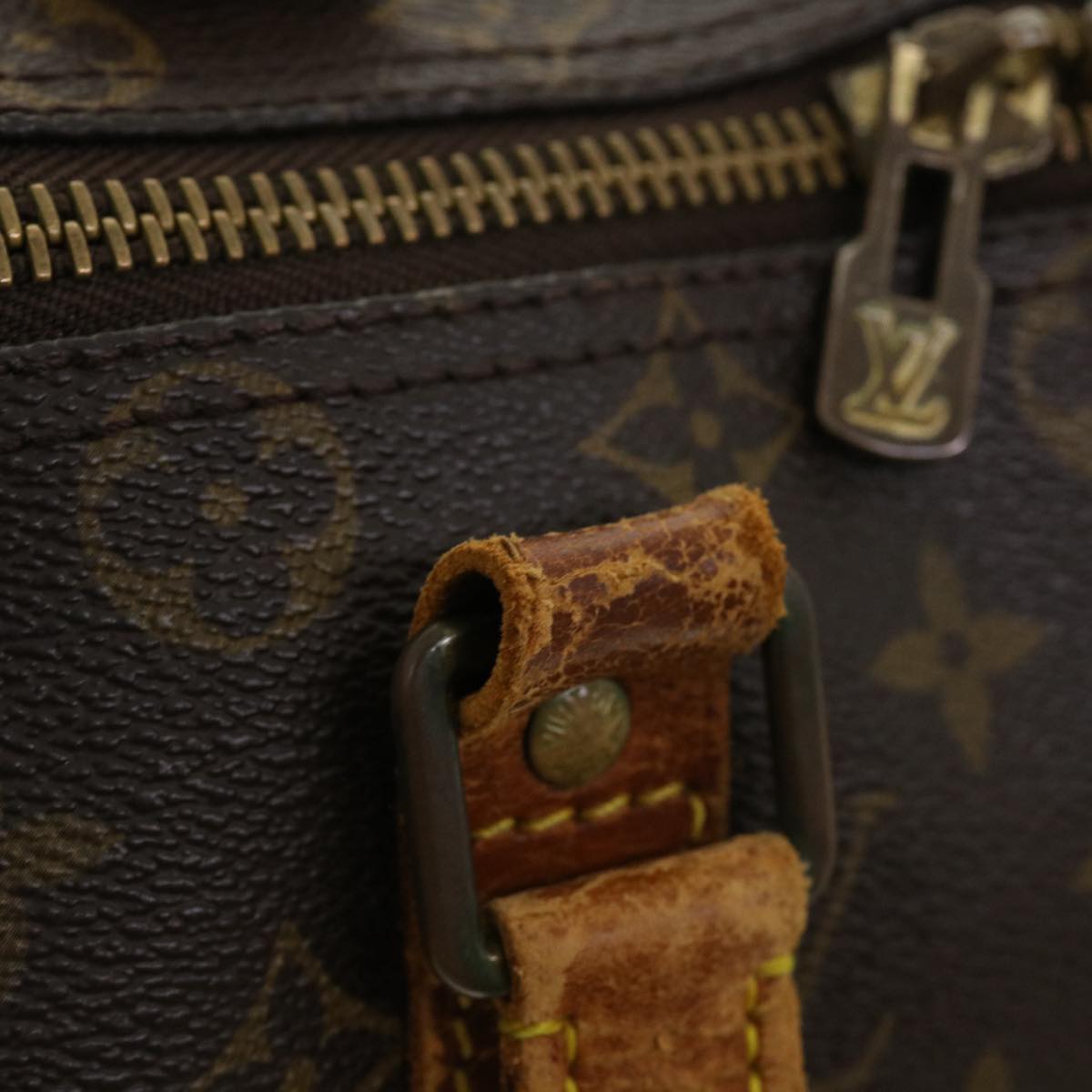 LOUIS VUITTON Monogram Keepall Bandouliere 45 Boston Bag M41418 LV 37085