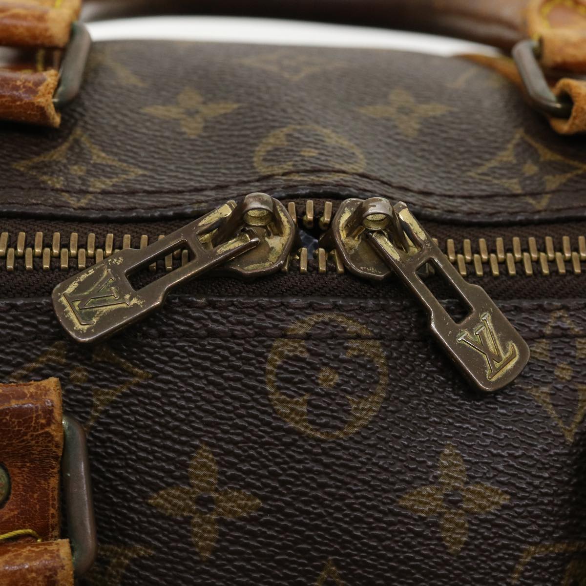 LOUIS VUITTON Monogram Keepall Bandouliere 45 Boston Bag M41418 LV 37085
