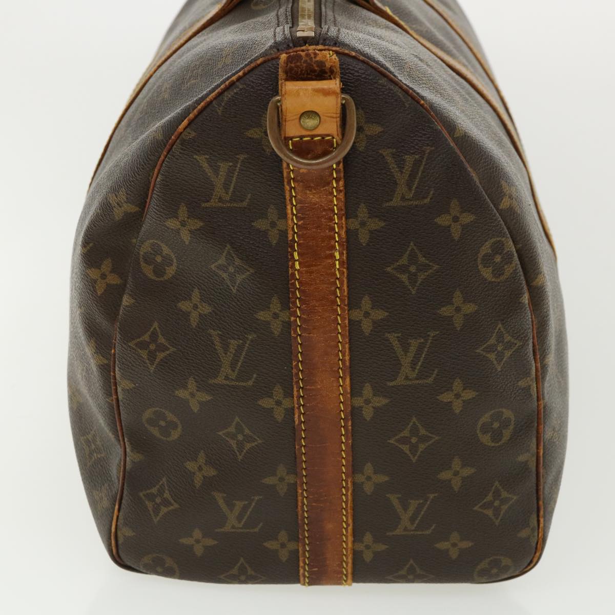 LOUIS VUITTON Monogram Keepall Bandouliere 45 Boston Bag M41418 LV 37085