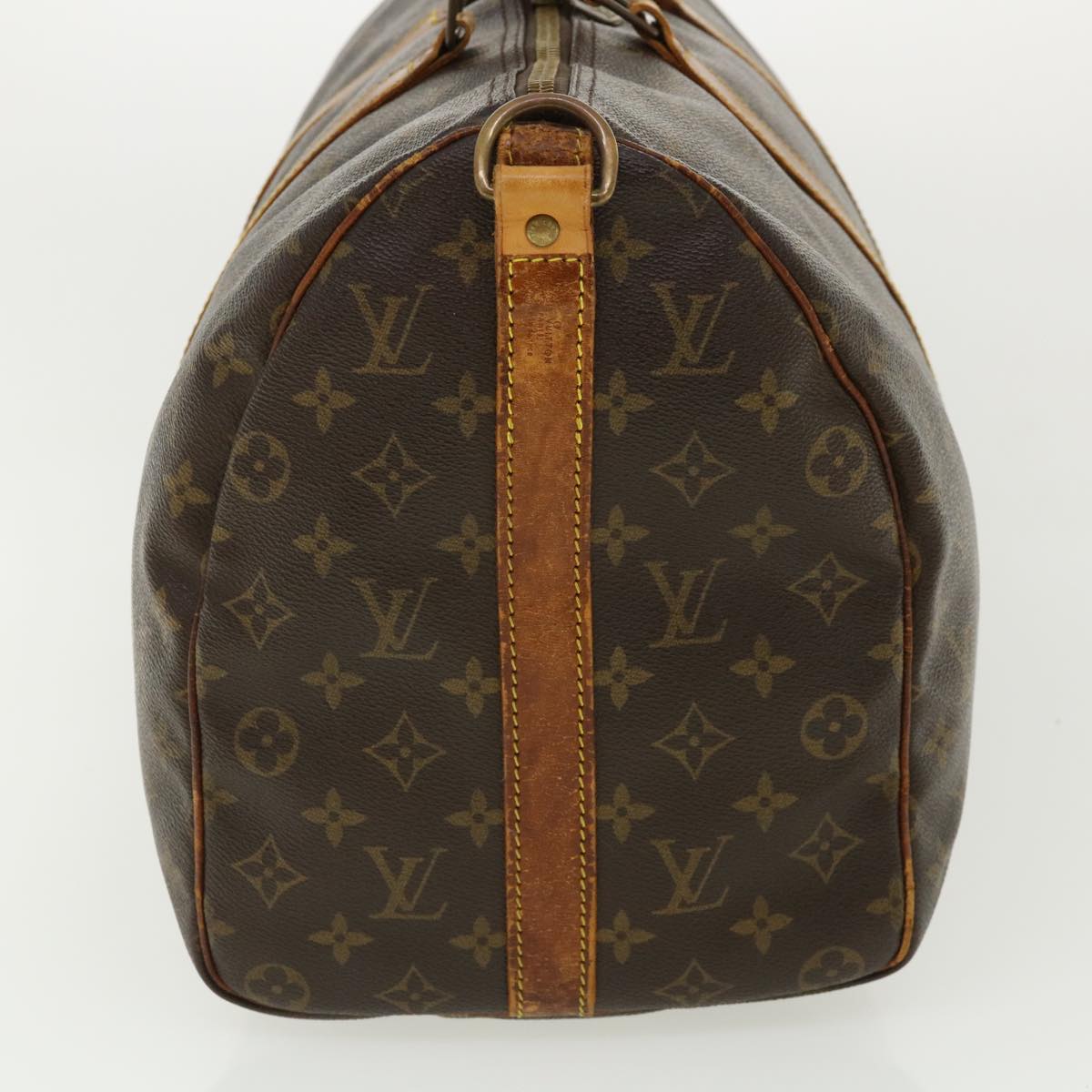 LOUIS VUITTON Monogram Keepall Bandouliere 45 Boston Bag M41418 LV 37085