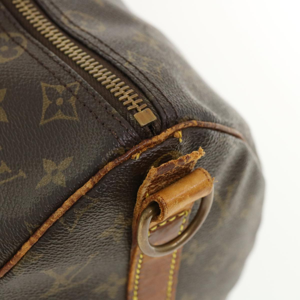 LOUIS VUITTON Monogram Keepall Bandouliere 45 Boston Bag M41418 LV 37085