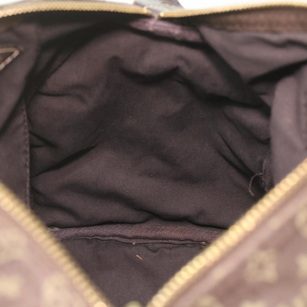 LOUIS VUITTON Monogram Mini Lin Speedy 30 Hand Bag Ebene M95224 LV 37104