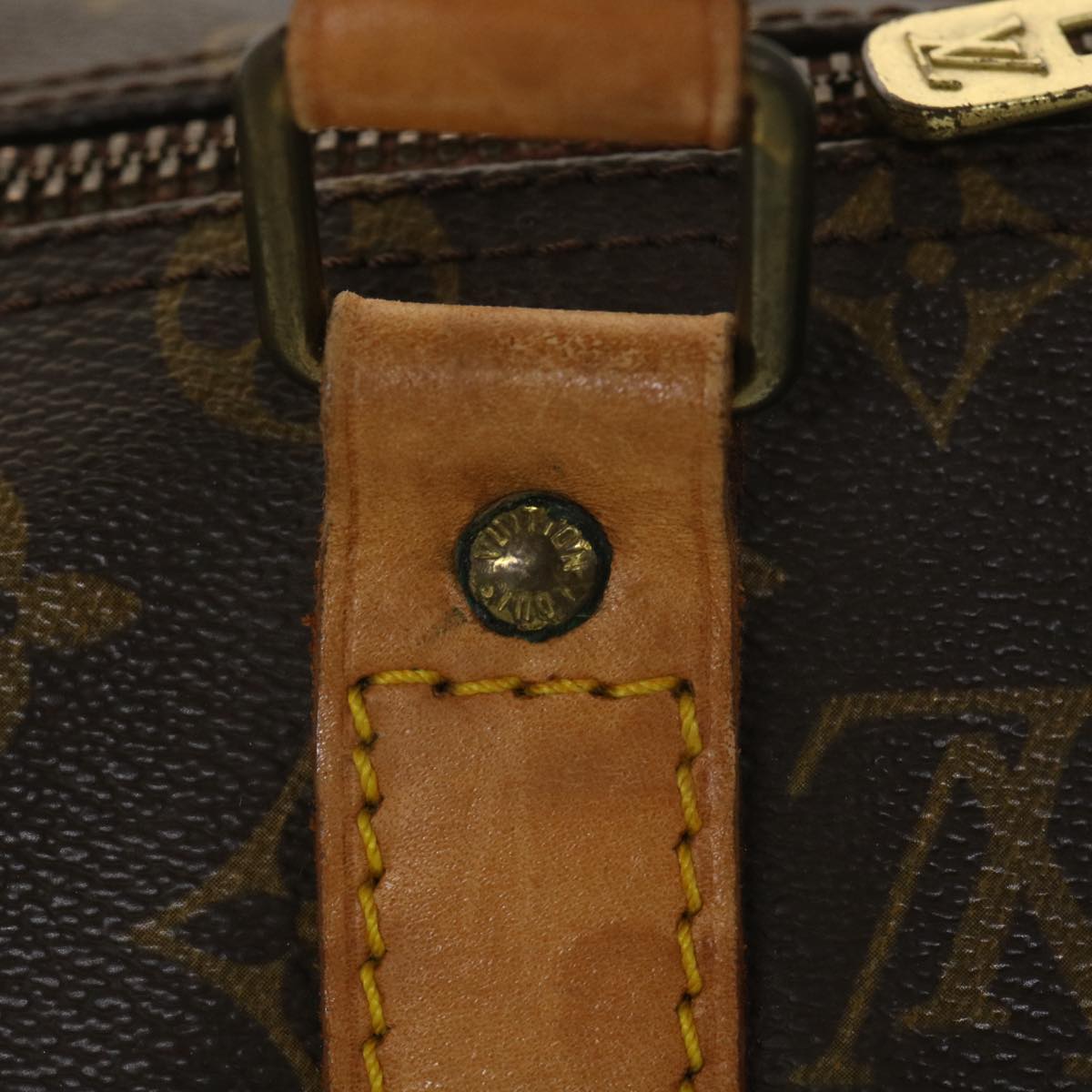 LOUIS VUITTON Monogram Keepall Bandouliere 50 Boston Bag M41416 LV 37141