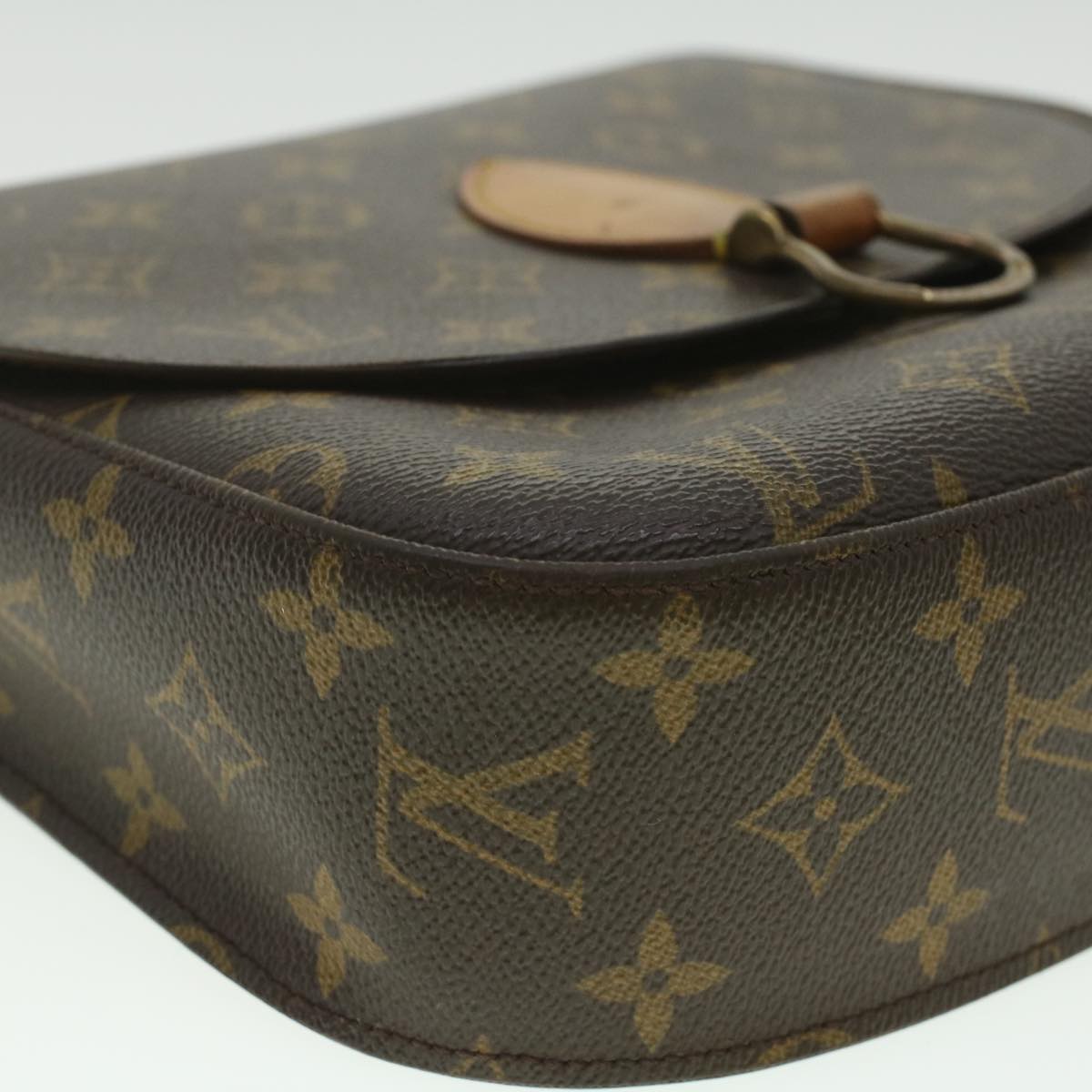 LOUIS VUITTON Monogram Saint Cloud GM Shoulder Bag M51242 LV 37161